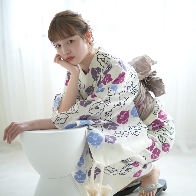 utatane 浴衣 レディース セット utatane×注染工房 浴衣3点
