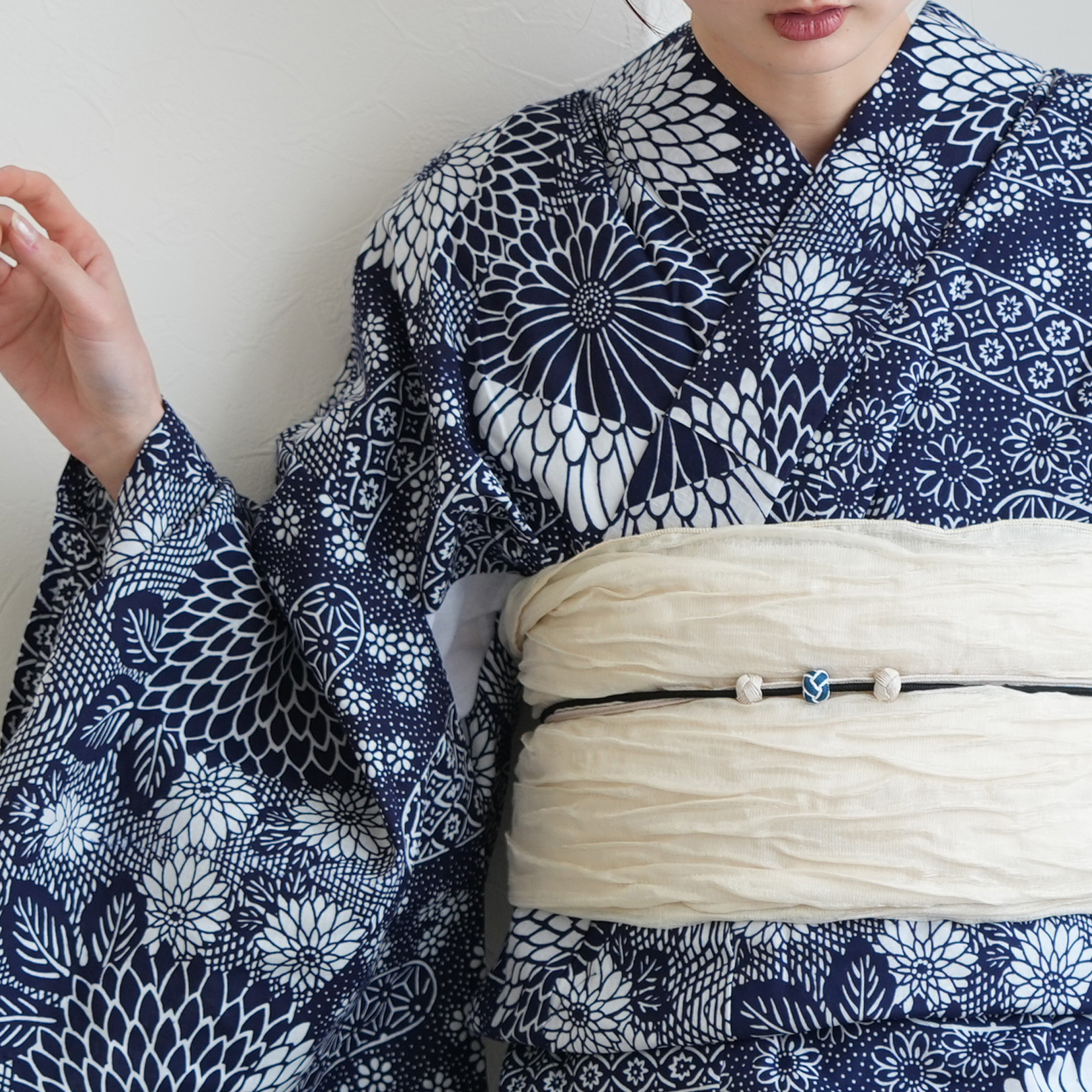 utatane 浴衣 レディース セット utatane×注染工房 フリーサイズ 浴衣3