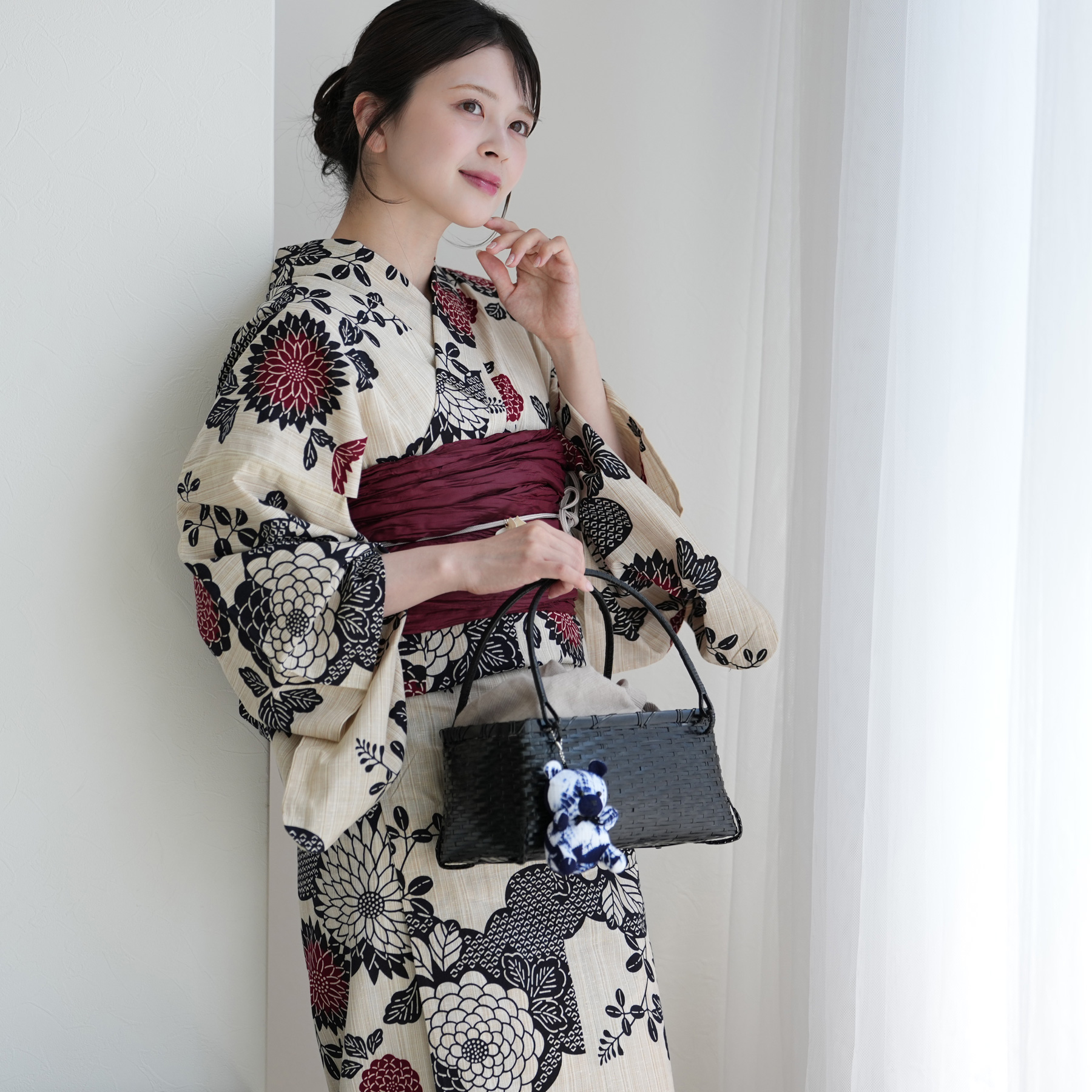 utatane 浴衣 レディース セット utatane×注染工房（浴衣/帯/下駄