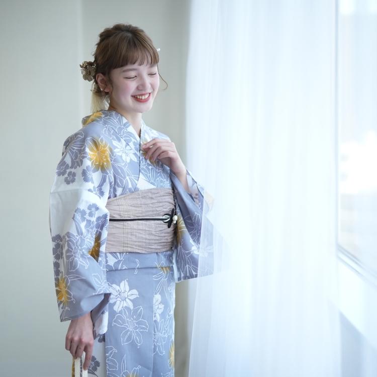 utatane 浴衣 レディース セット utatane×注染工房（浴衣/帯/下駄