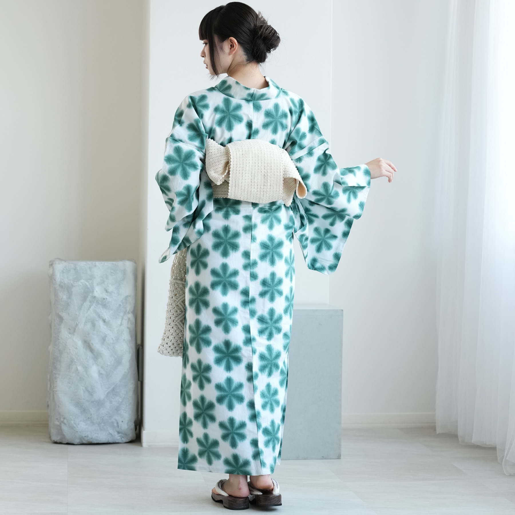 有松鳴海絞り 浴衣（色：グリーン系）の商品一覧 通販 - Yahoo