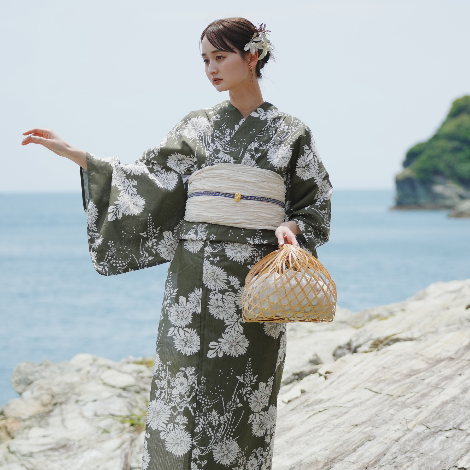 utatane 浴衣 レディース セット トールサイズ 浴衣/帯/下駄