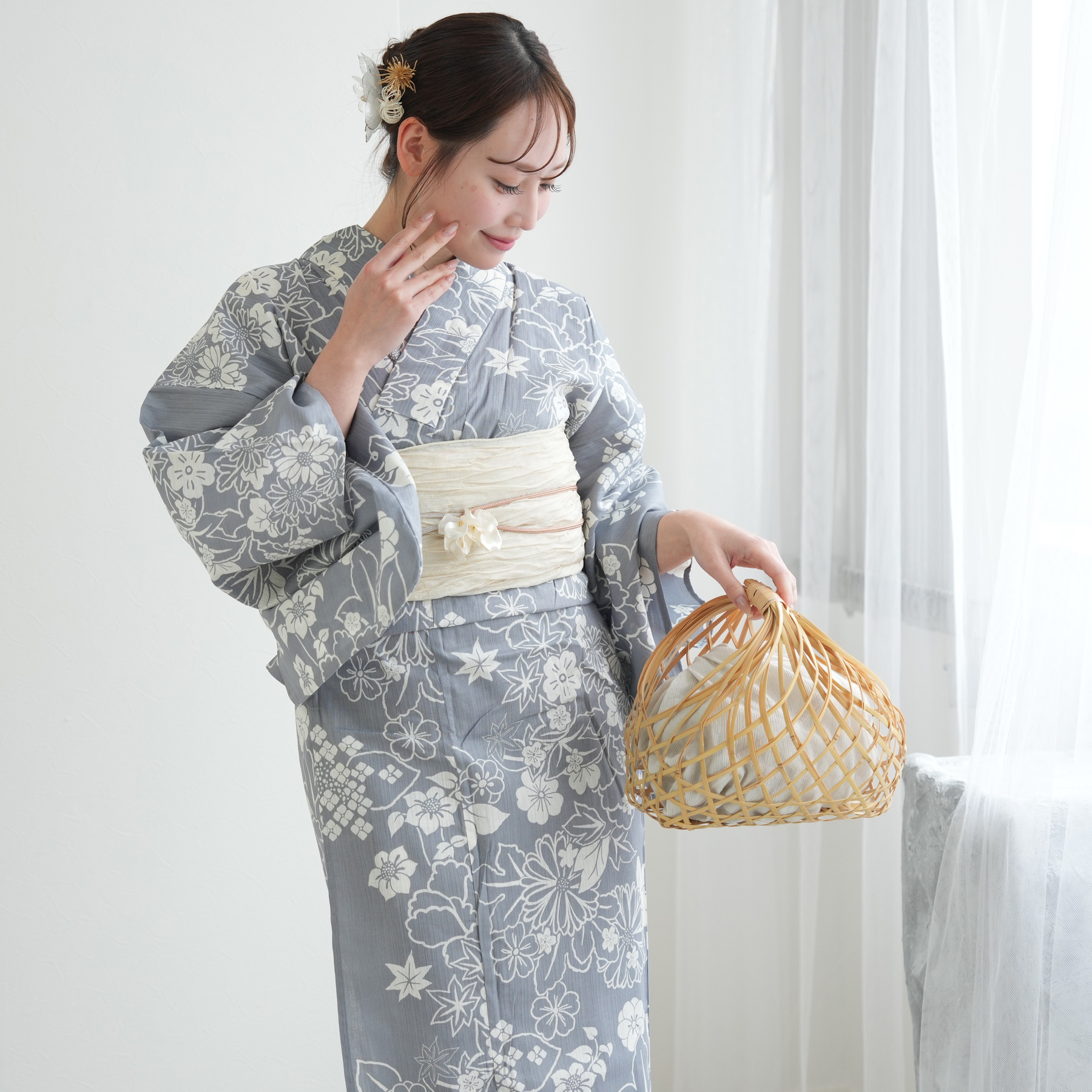 【値下げ可能】【低身長向け】 utatane レディース　浴衣　クリーニング済み 浴衣（フリーサイズ） | utatane［公式］オンラインショップ
