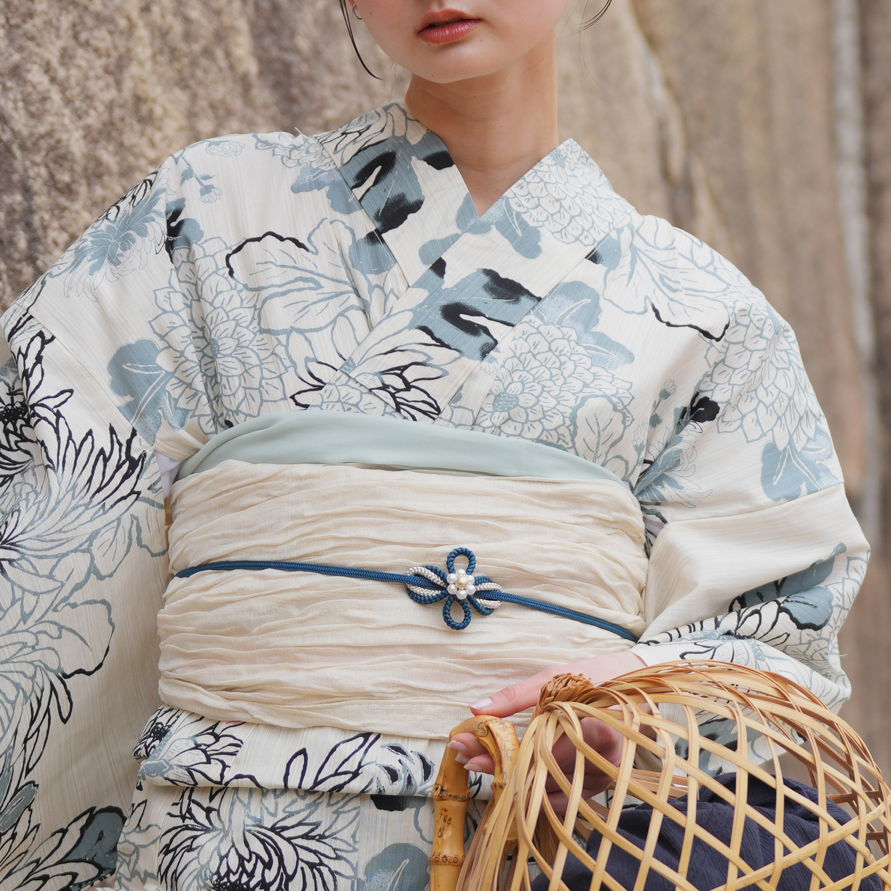 utatane 浴衣 レディース セット 高級変わり織 浴衣3点セット 先