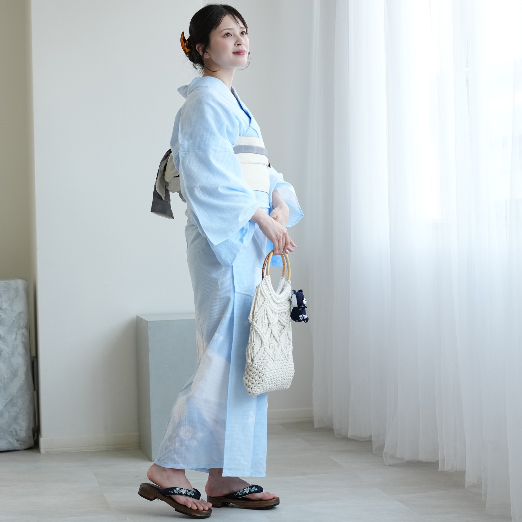 浴衣 レディース セット 特選 京鹿の子絞り・...の詳細画像2