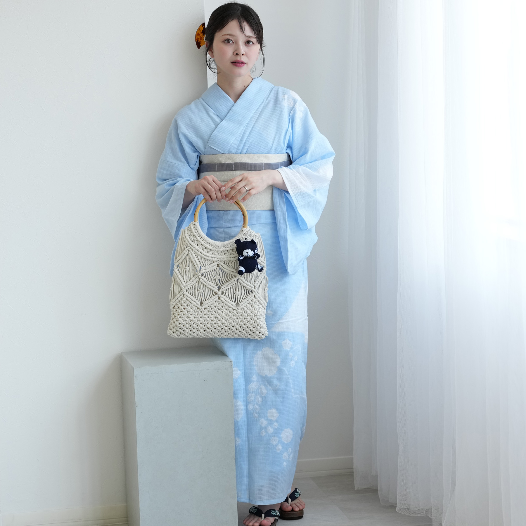 浴衣 レディース セット 特選 京鹿の子絞り・...の詳細画像5