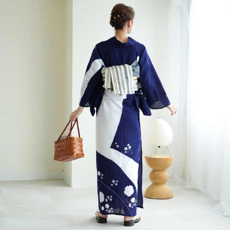 utatane 浴衣 レディース セット 浴衣/帯/下駄 古典柄 レトロ