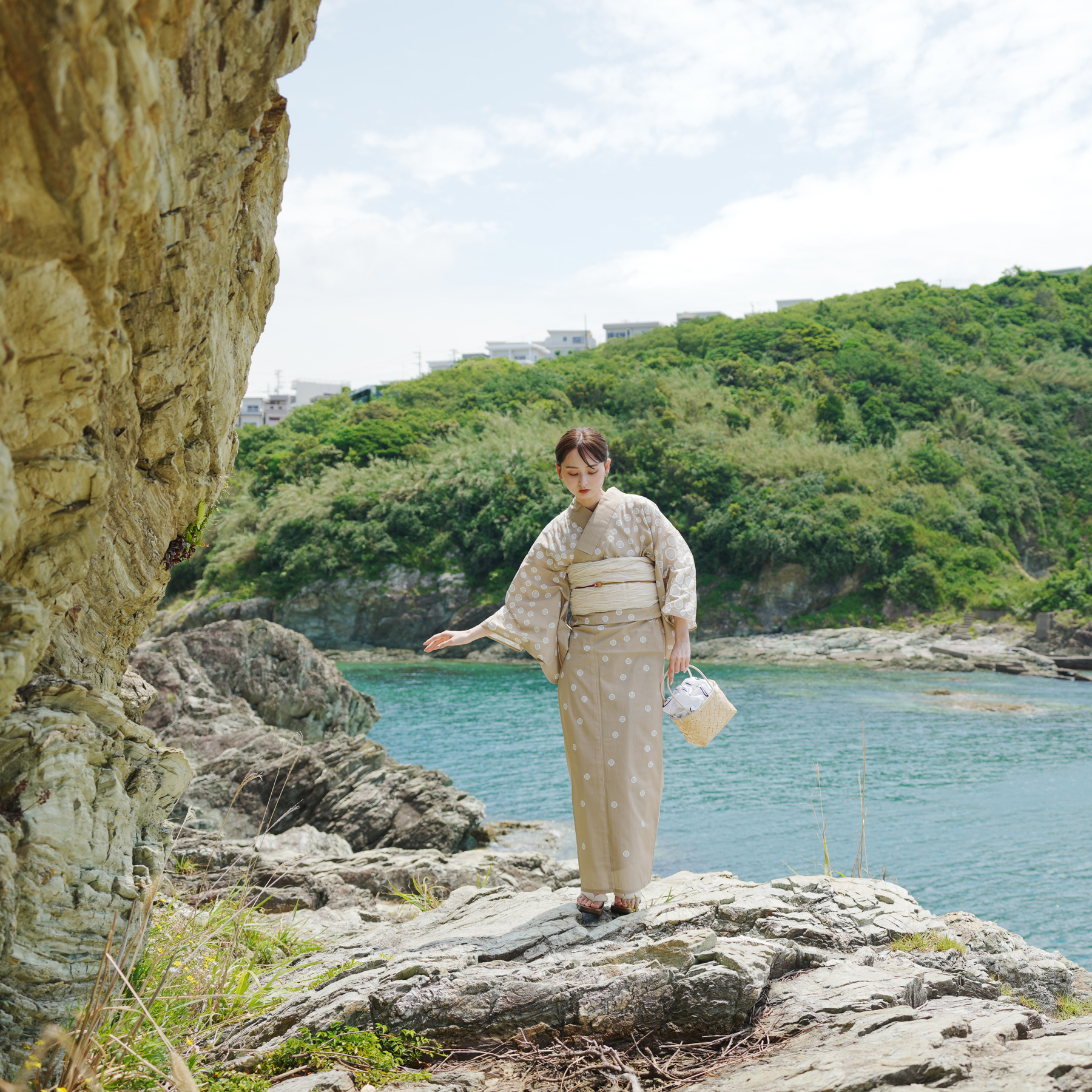 浴衣3点セット（浴衣/帯/下駄）（サブ9画像）