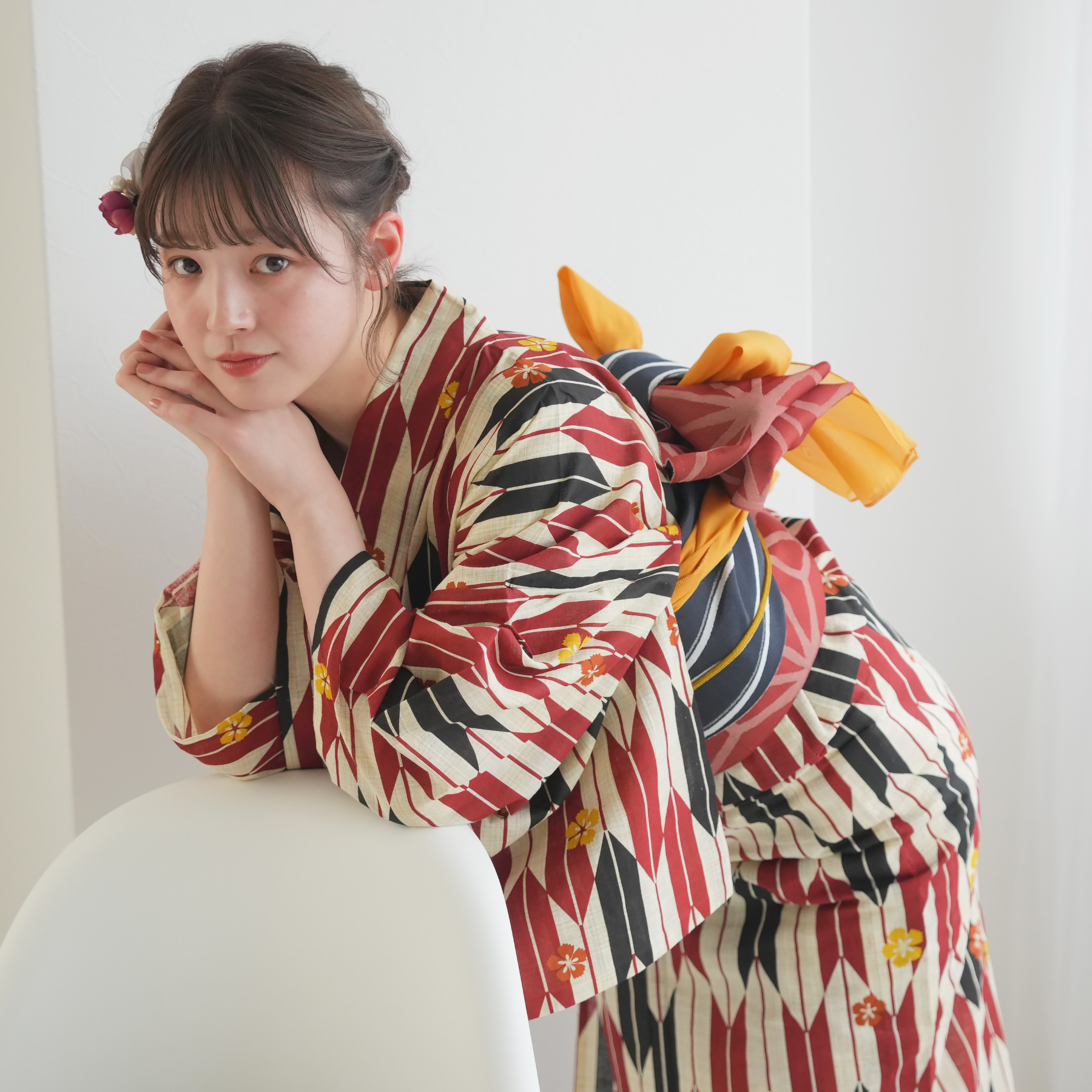 レトロ　浴衣　帯　鞄　セット　utatane 綿麻 高級変わり織 楽天市場】【40％OFF】【utatane 綿麻 高級変わり織 浴衣3点