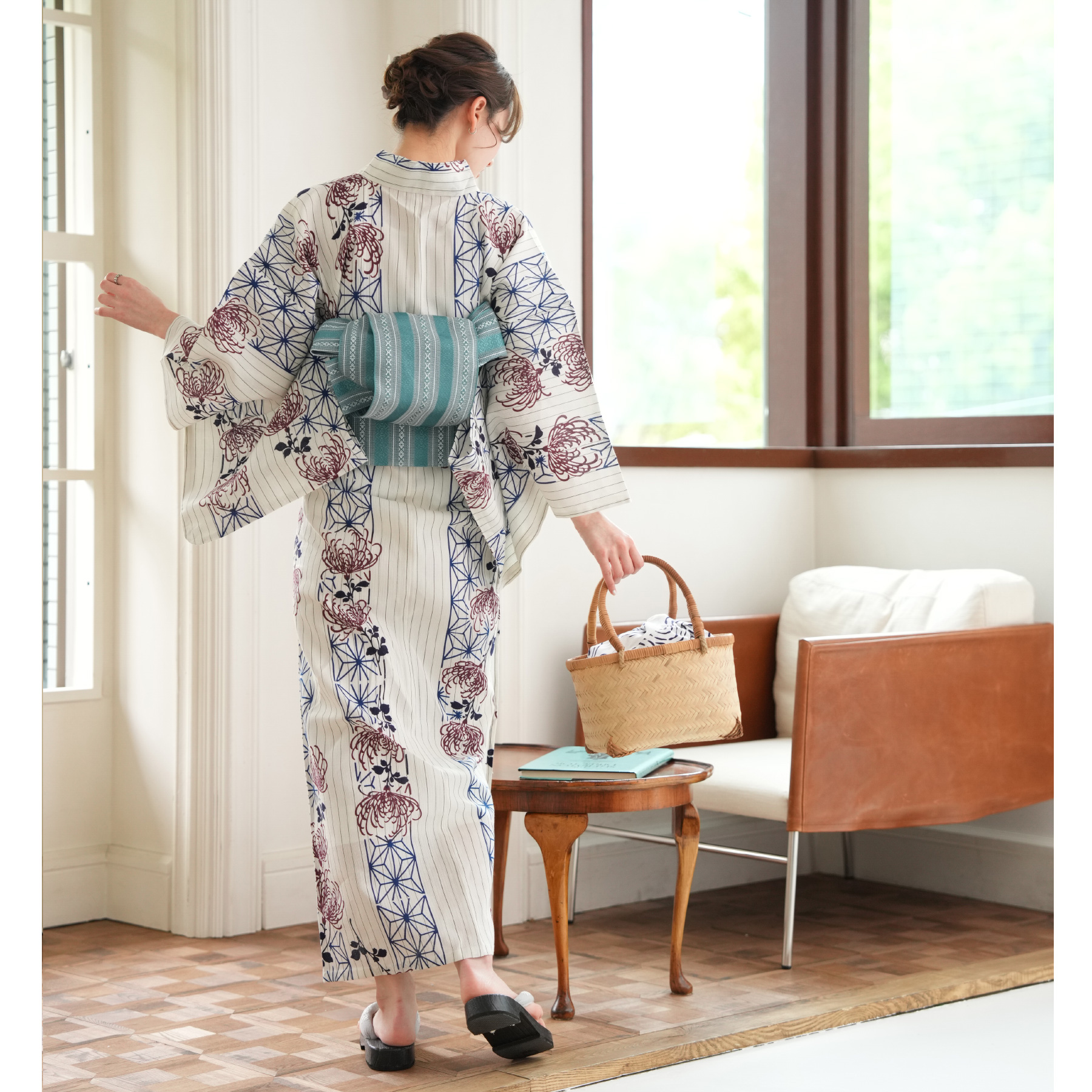 utatane 浴衣 レディース セット utatane×注染工房 浴衣3点