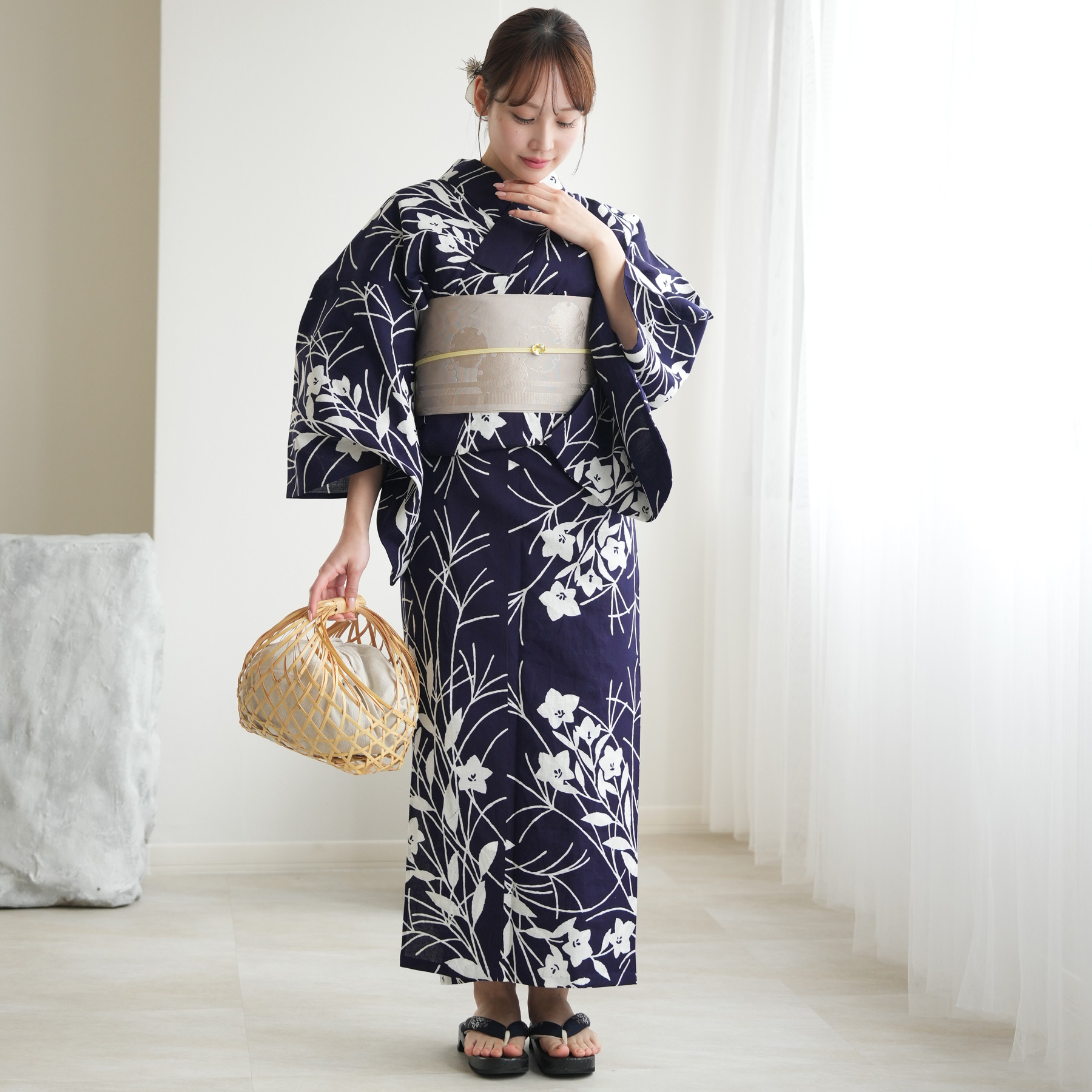 utatane 浴衣 レディース セット utatane×注染工房 日本製小幅