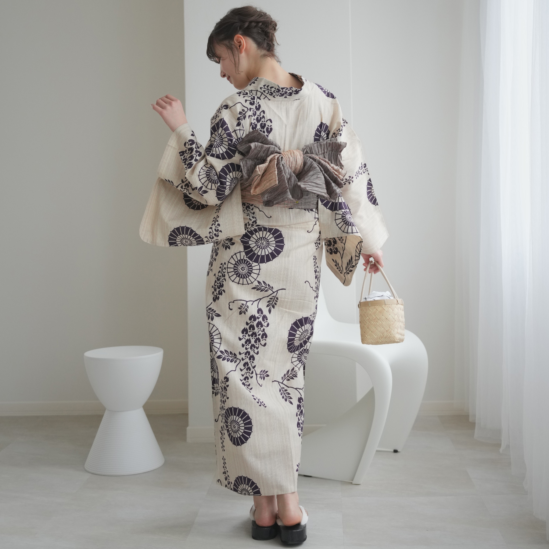 utatane 浴衣 レディース セット utatane×注染工房 浴衣3点
