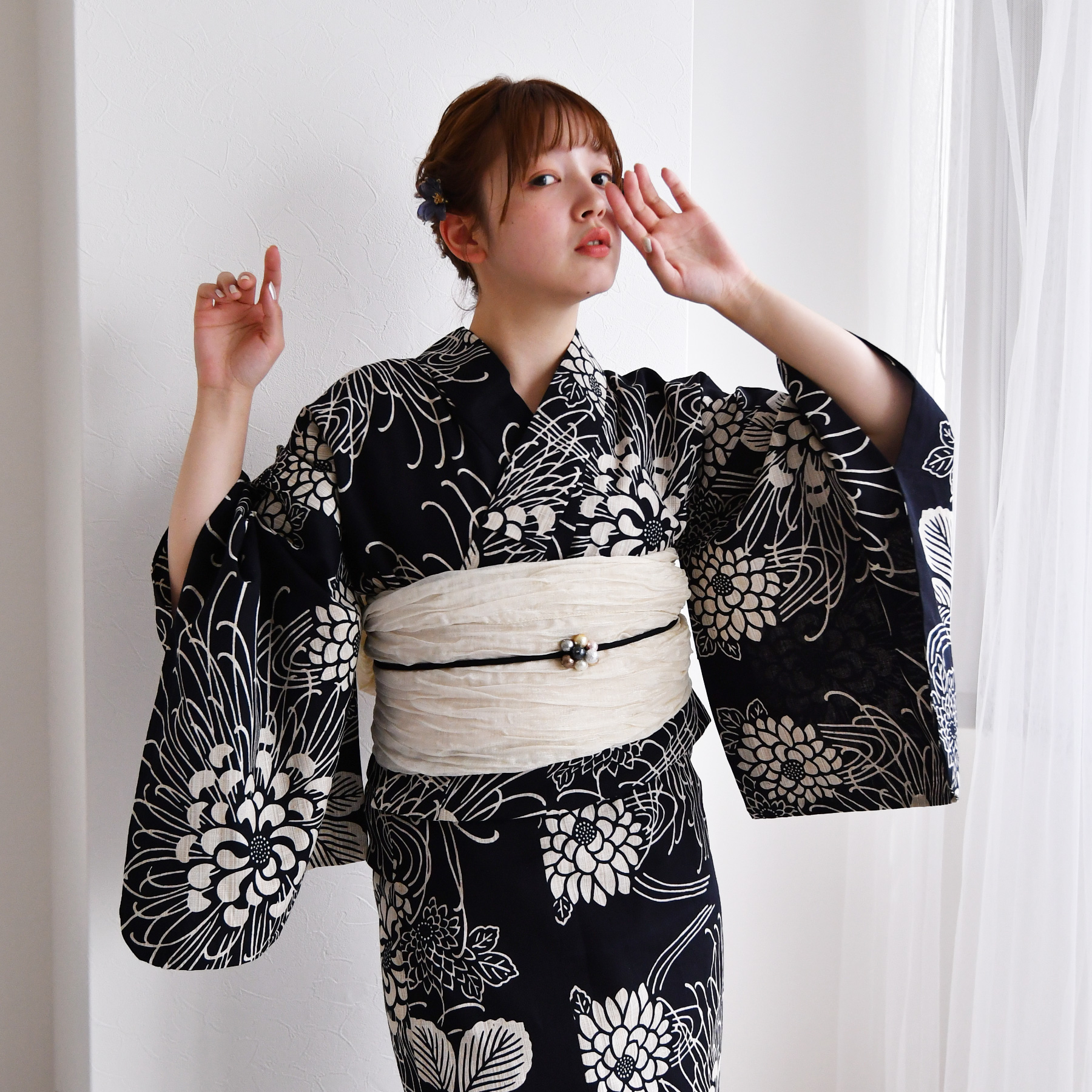 utatane 浴衣 レディース セット utatane×注染工房 浴衣3点セット 先