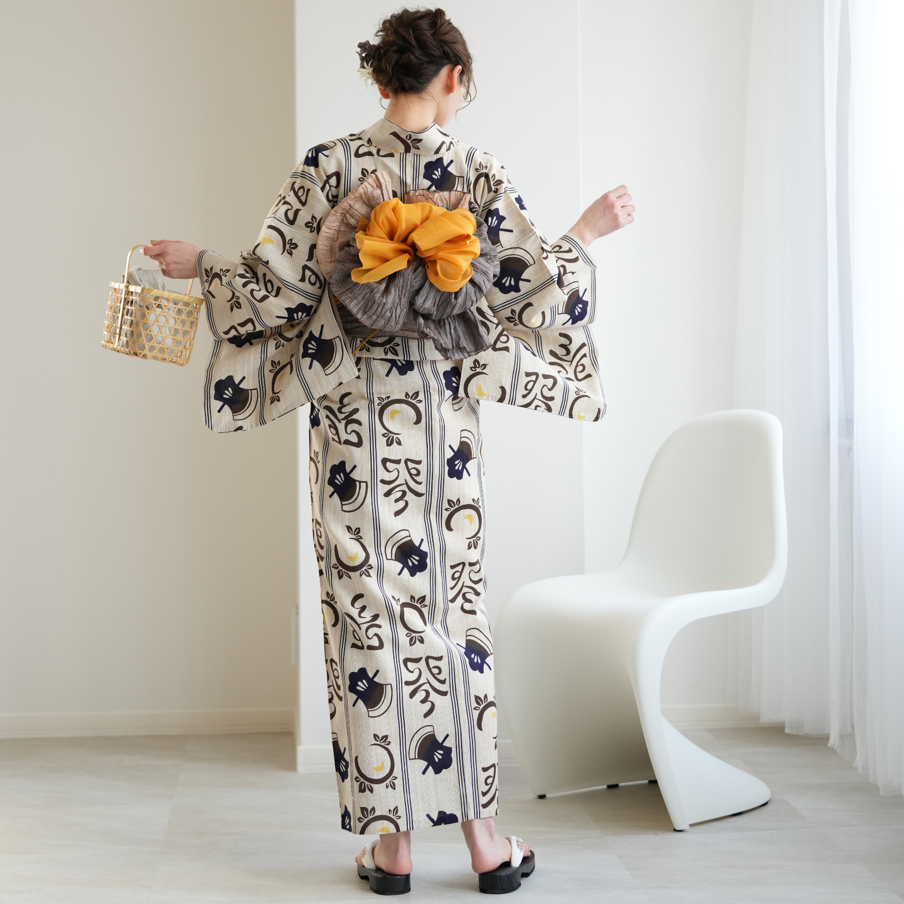 utatane 浴衣 レディース セット utatane×注染工房 浴衣3点
