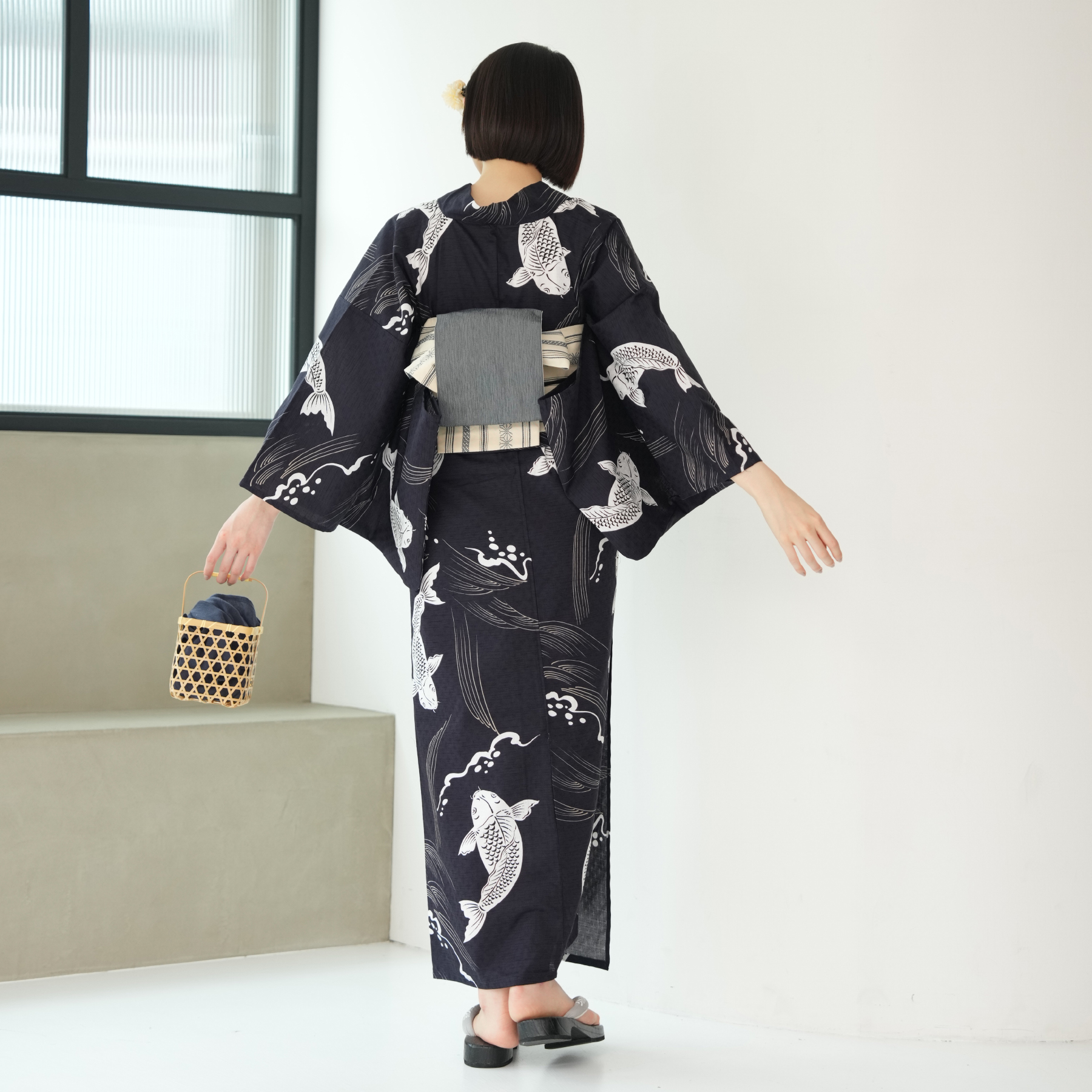 専用のため購入されないようにお願いします❗セミアンティーク浴衣セミアンティーク 浴衣 レディース セット ニコアンティーク 高級変わり織 浴衣3点