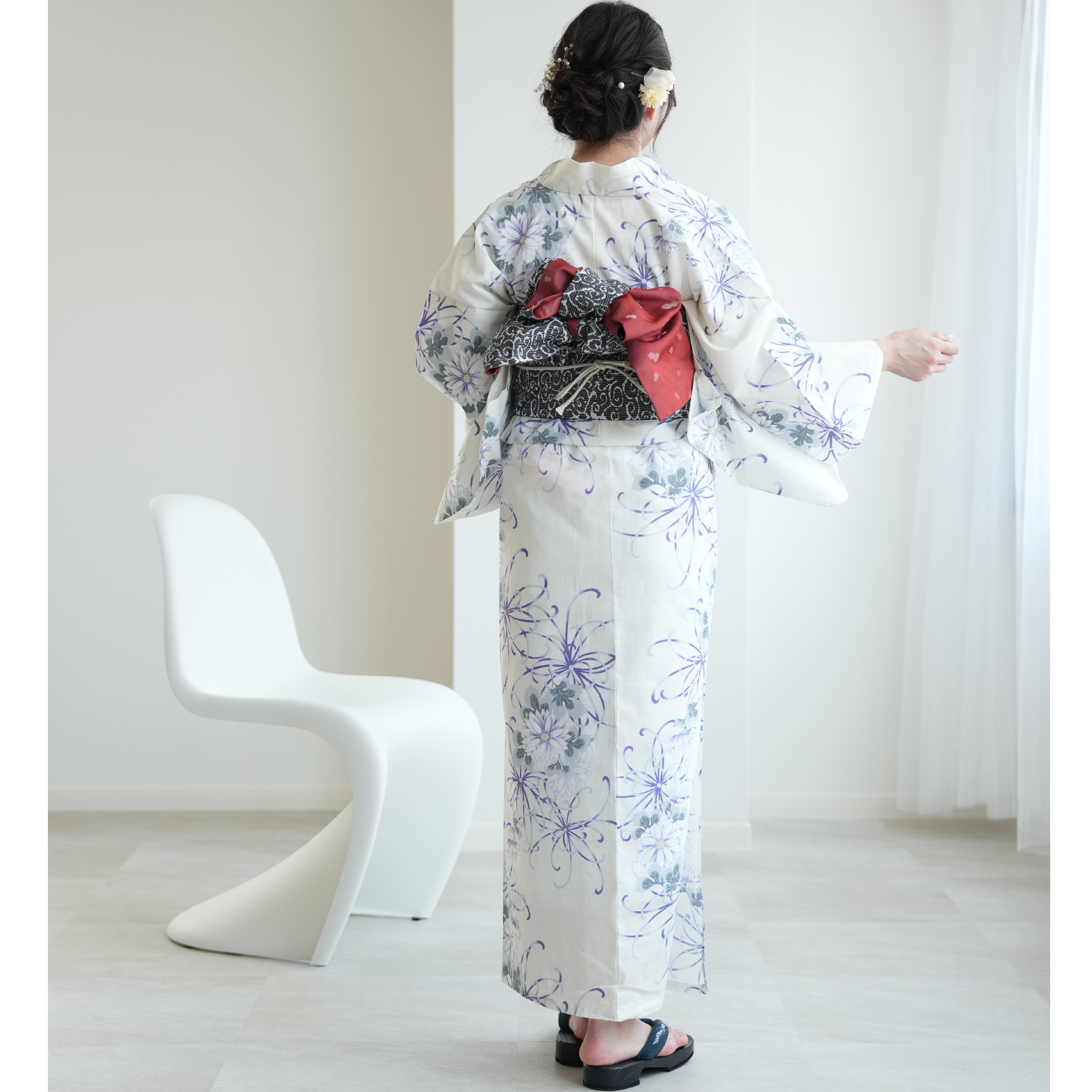 浴衣 レディース セット 高級変わり織 浴衣3...の詳細画像3