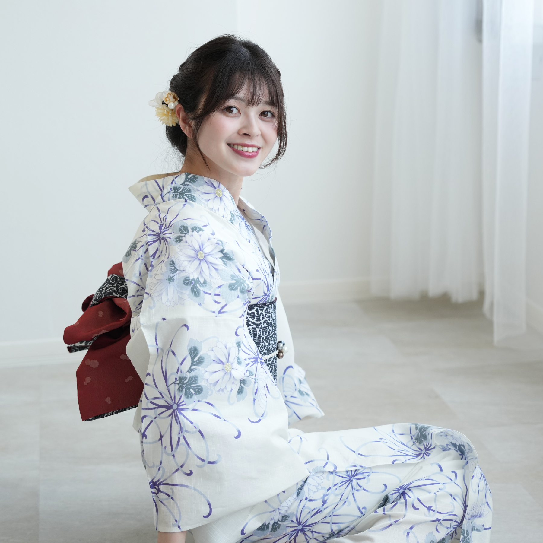浴衣 レディース セット 高級変わり織 浴衣3...の詳細画像5