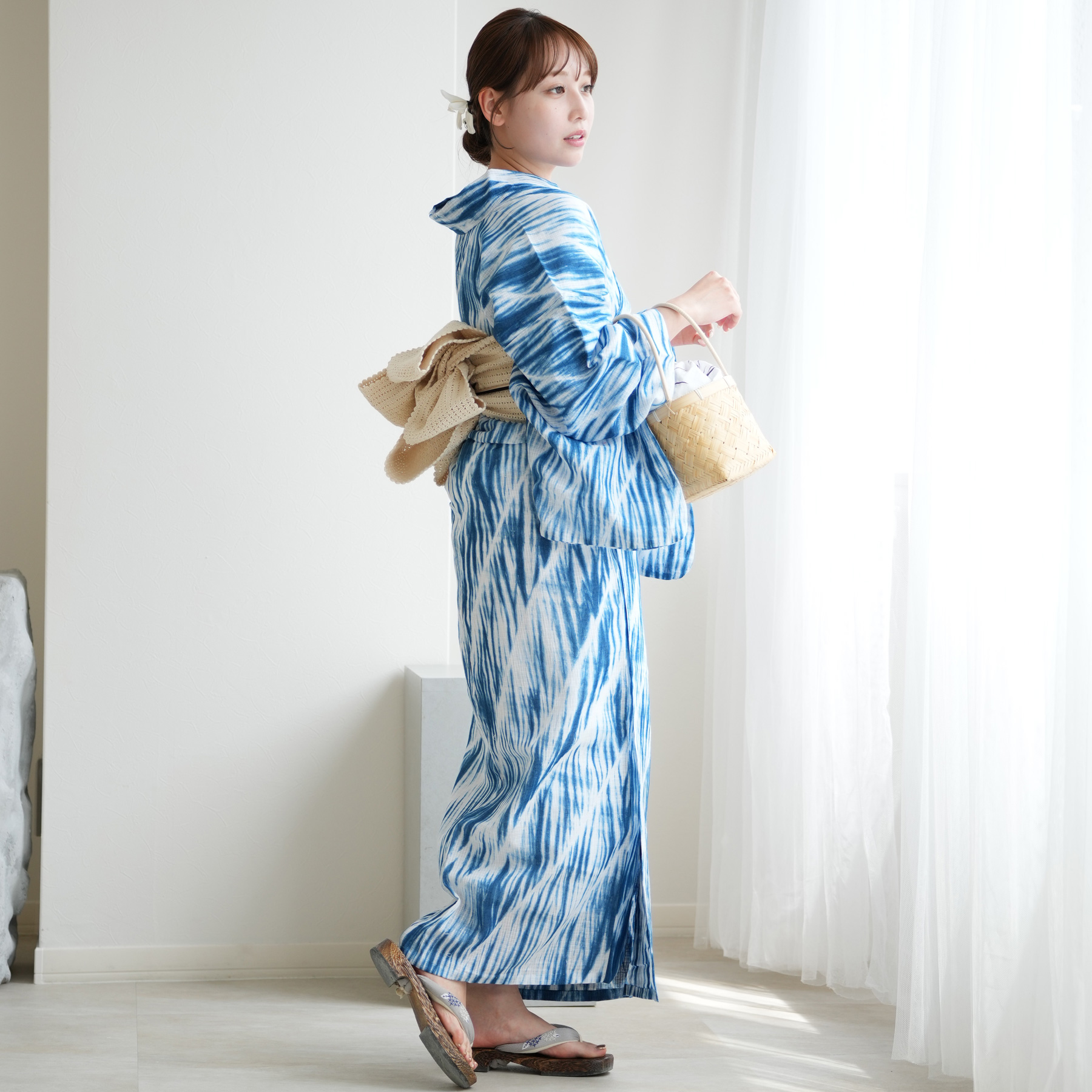 浴衣通販 utatane - 有松絞り浴衣3点セット｜Yahoo!ショッピング