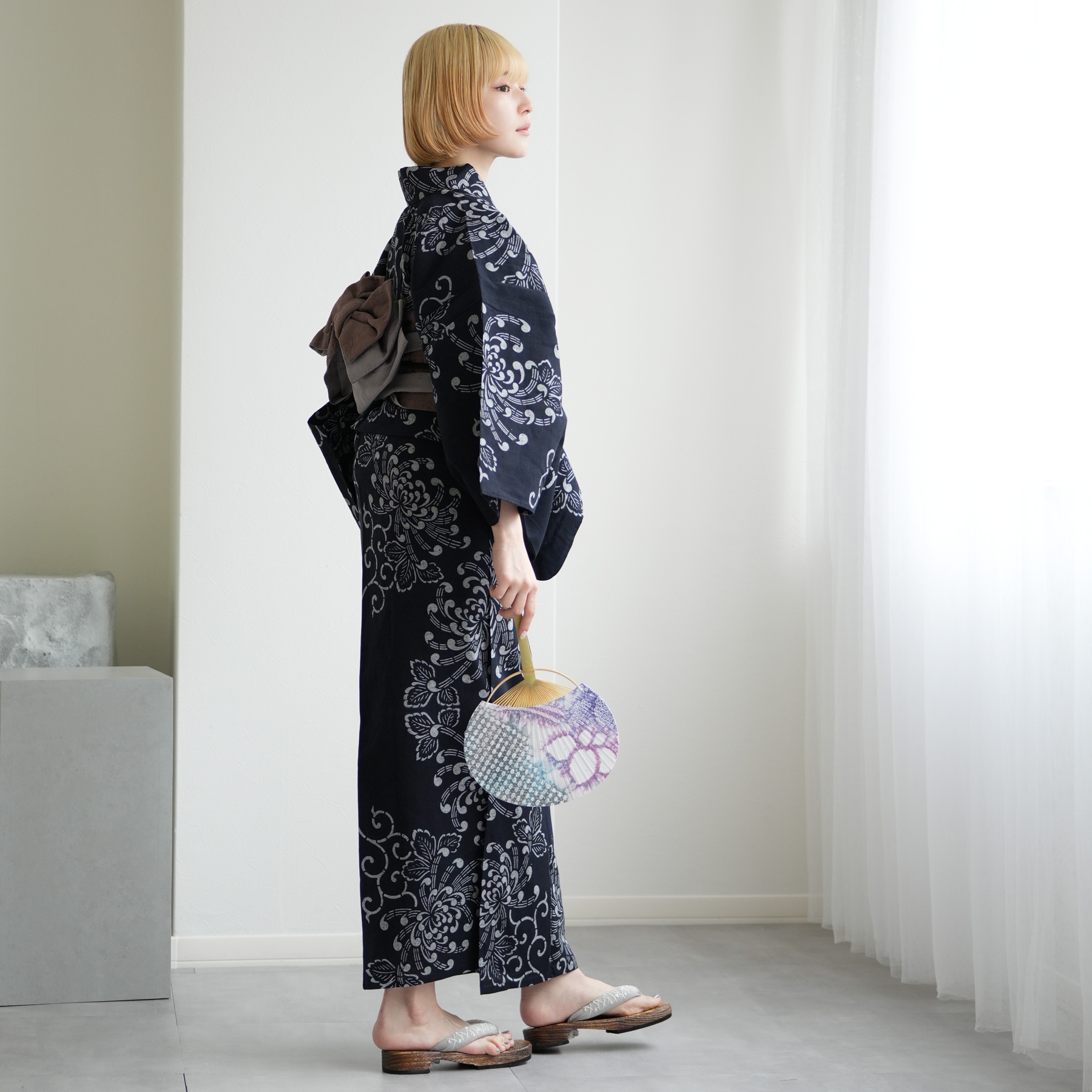 浴衣 レディース セット utatane×注染...の詳細画像3