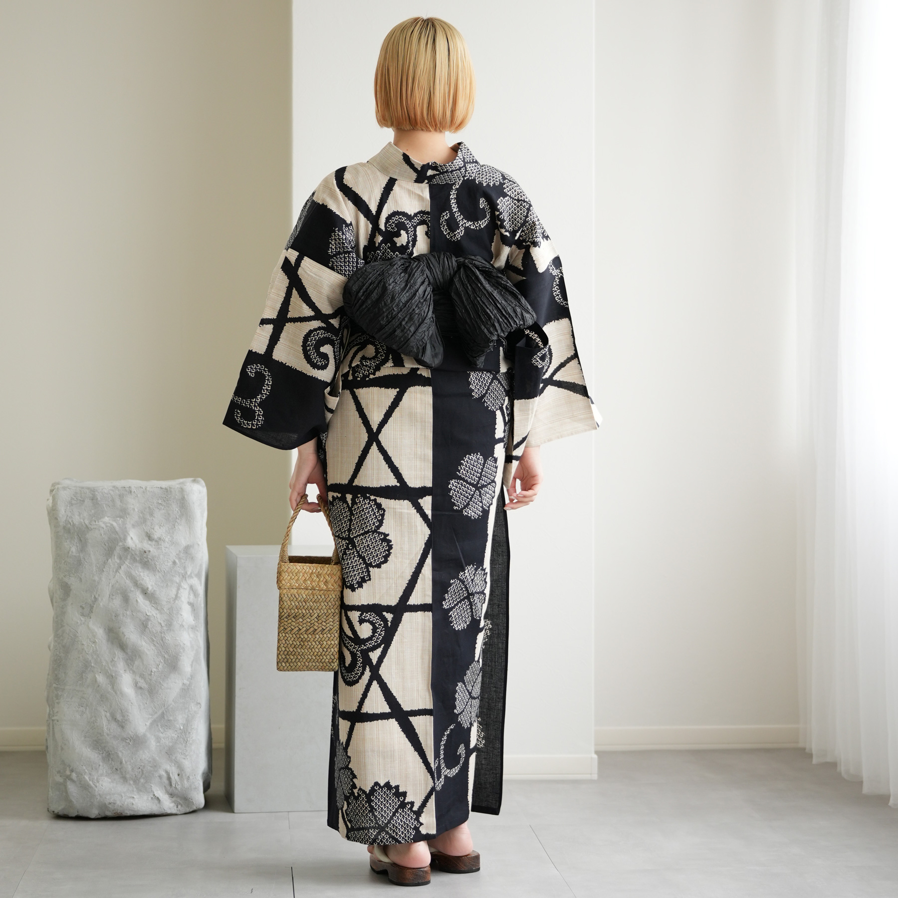 utatane 浴衣 レディース セット utatane×注染工房 浴衣3点セット 先