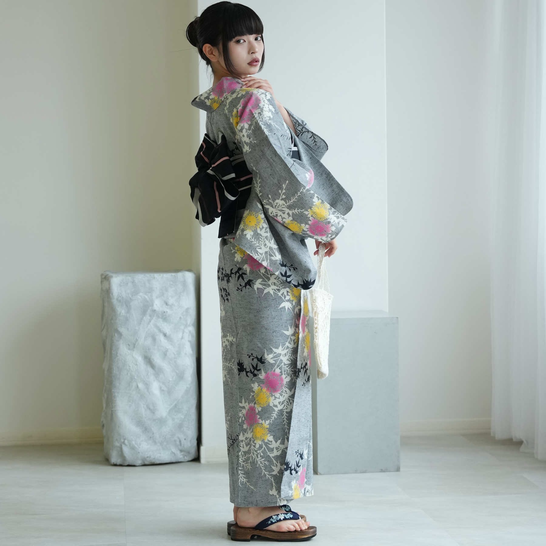 浴衣 レディース セット utatane × ...の詳細画像3