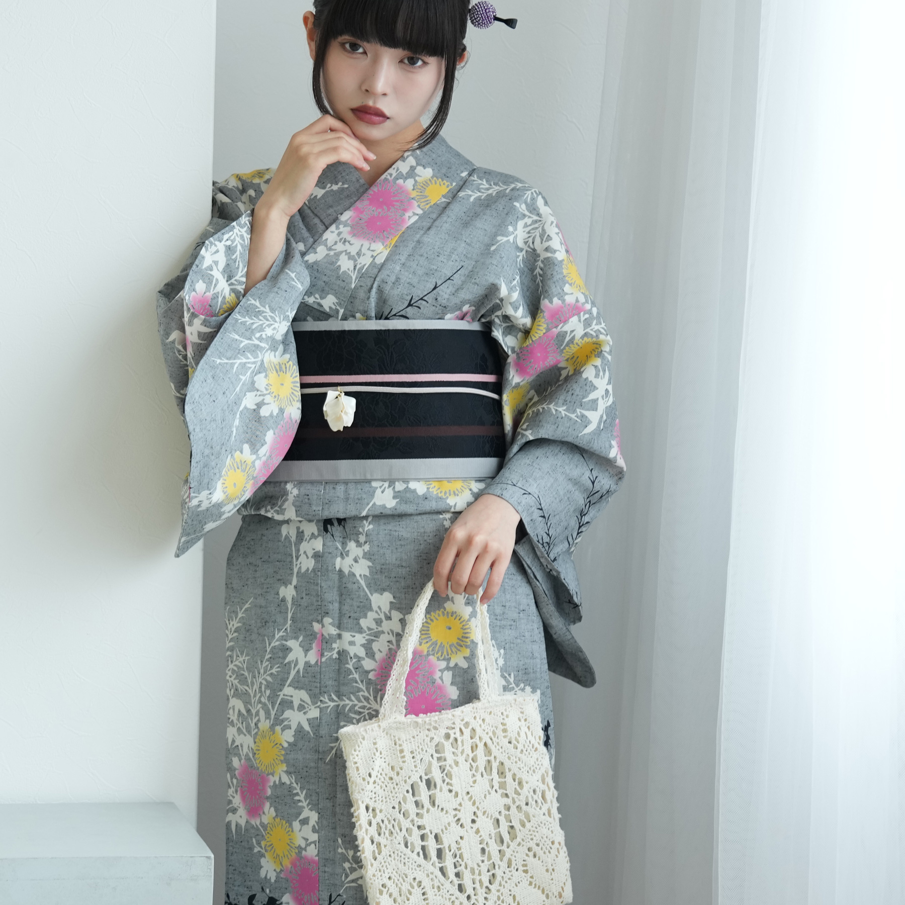 浴衣 レディース セット utatane × ...の詳細画像5