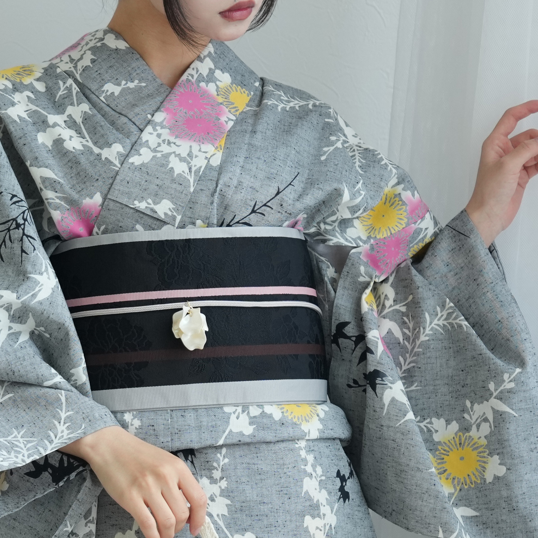浴衣 ゆかた レディース 女性 日本製 古典 レトロ アンティーク 昭和 平成 注染 手染め 本染め 伝統工芸 おしゃれ 上品 高級 大人 注染工房