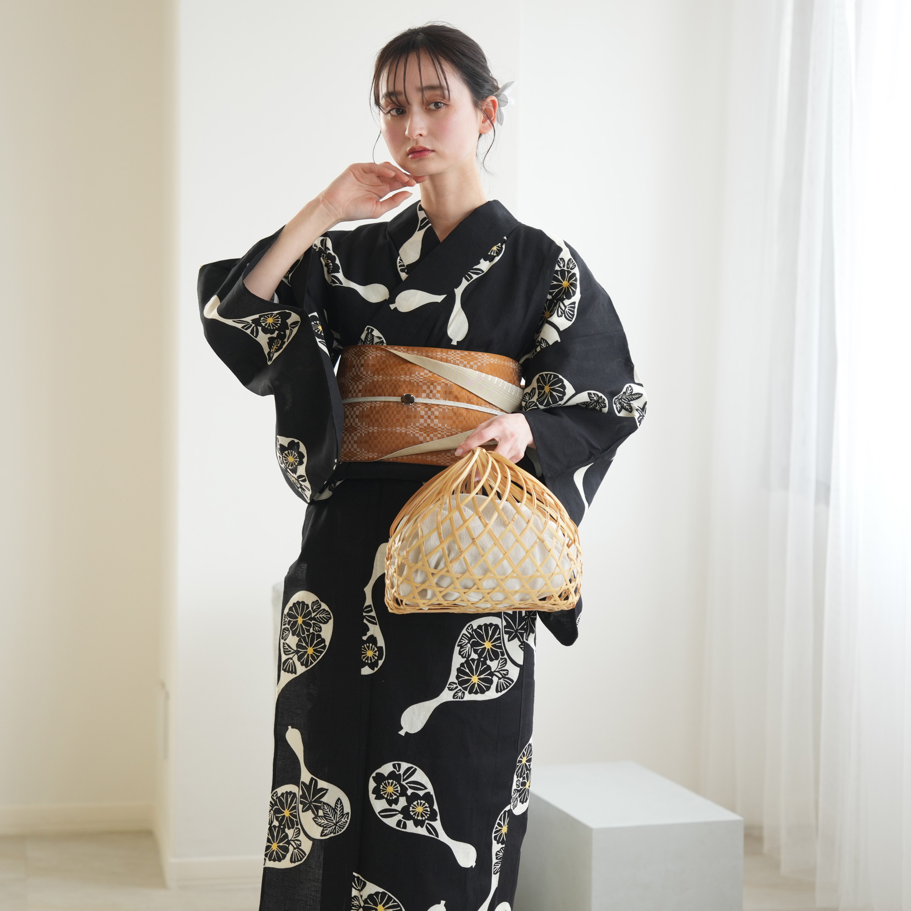 utatane 浴衣 レディース セット utatane×注染工房 浴衣3点