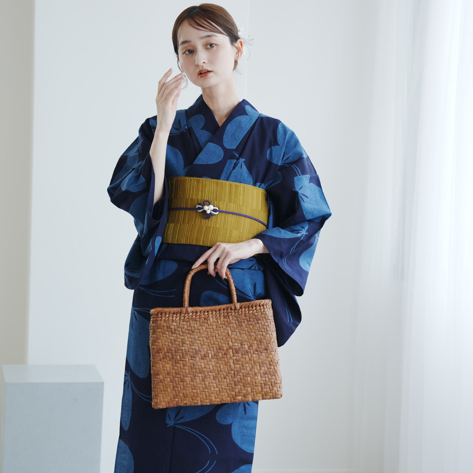 utatane 浴衣 レディース セット utatane×注染工房 浴衣3点