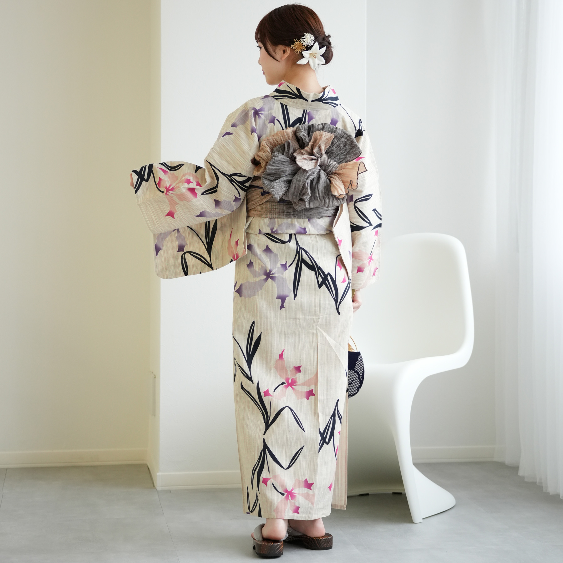 utatane 浴衣 レディース セット utatane×注染工房 浴衣3点セット 先
