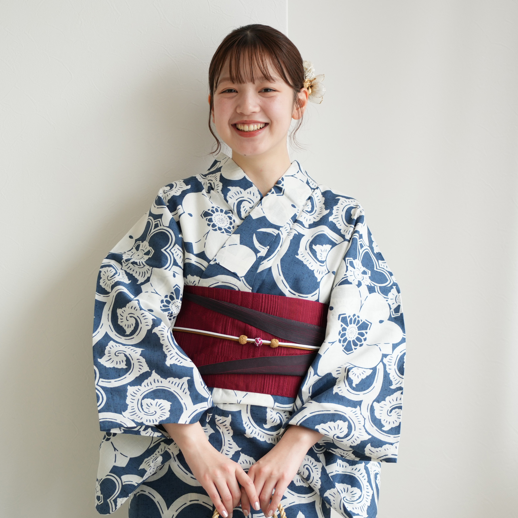 utatane 浴衣 レディース セット utatane×注染工房 浴衣3点セット 赤坂
