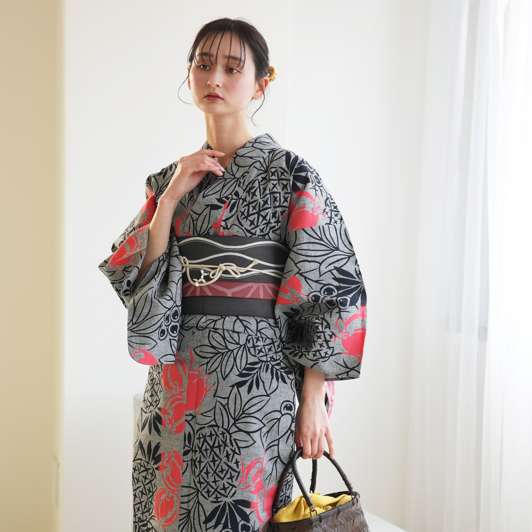浴衣 レディース セット utatane×注染...の詳細画像5