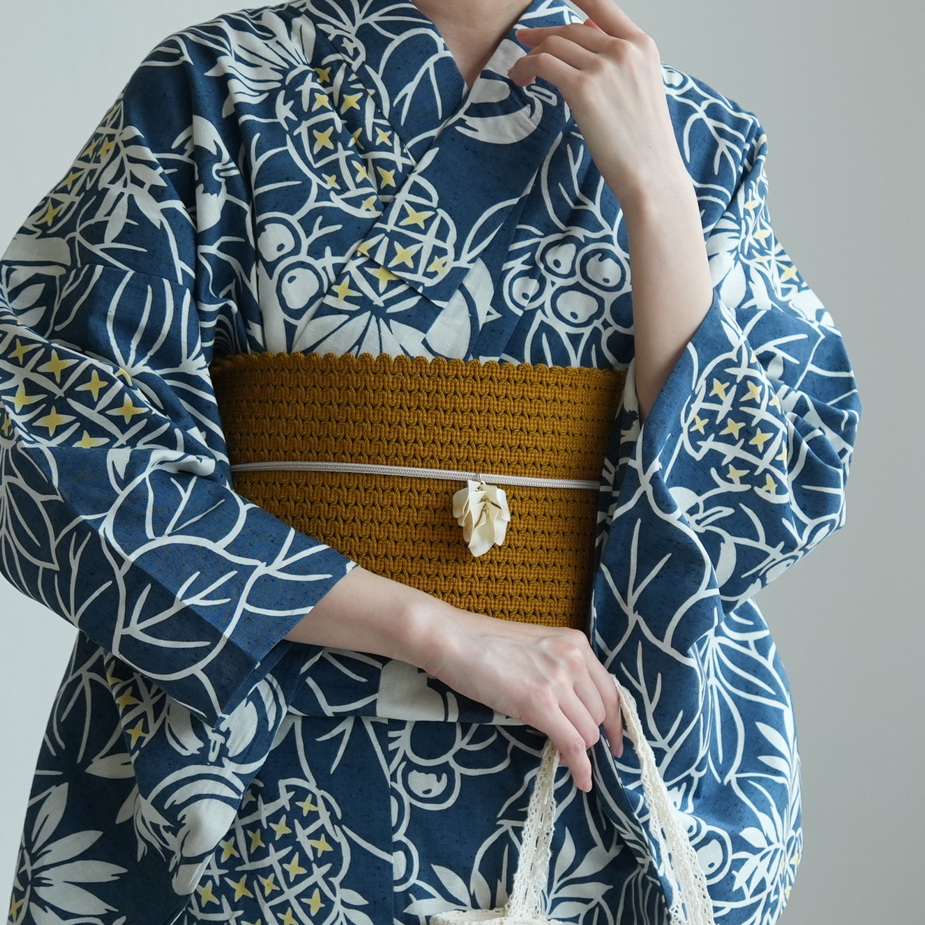 utatane 浴衣 レディース セット × 注染工房 特選 注染浴衣3点セット