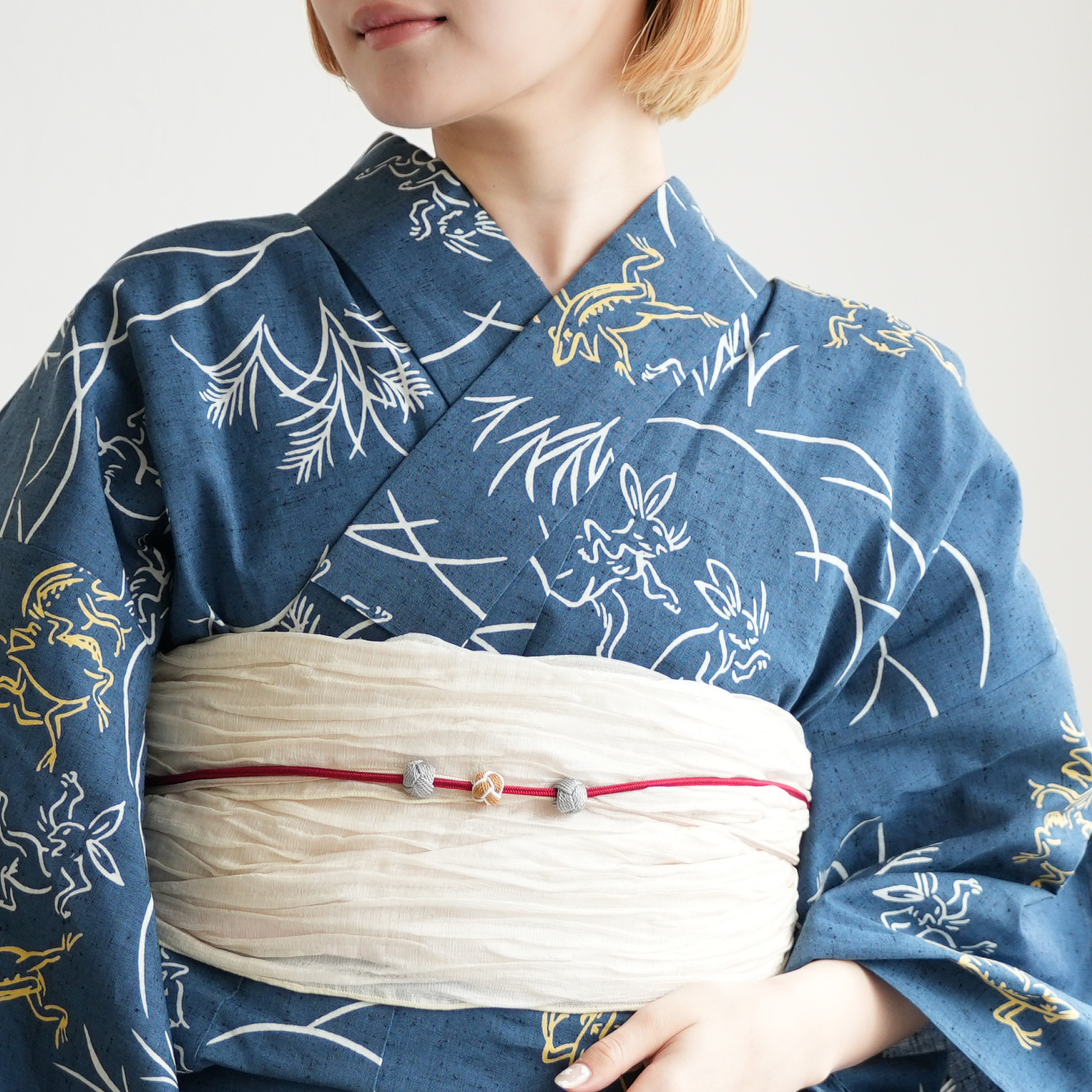 utatane 浴衣 レディース セット utatane×注染工房 浴衣3点セット 赤坂