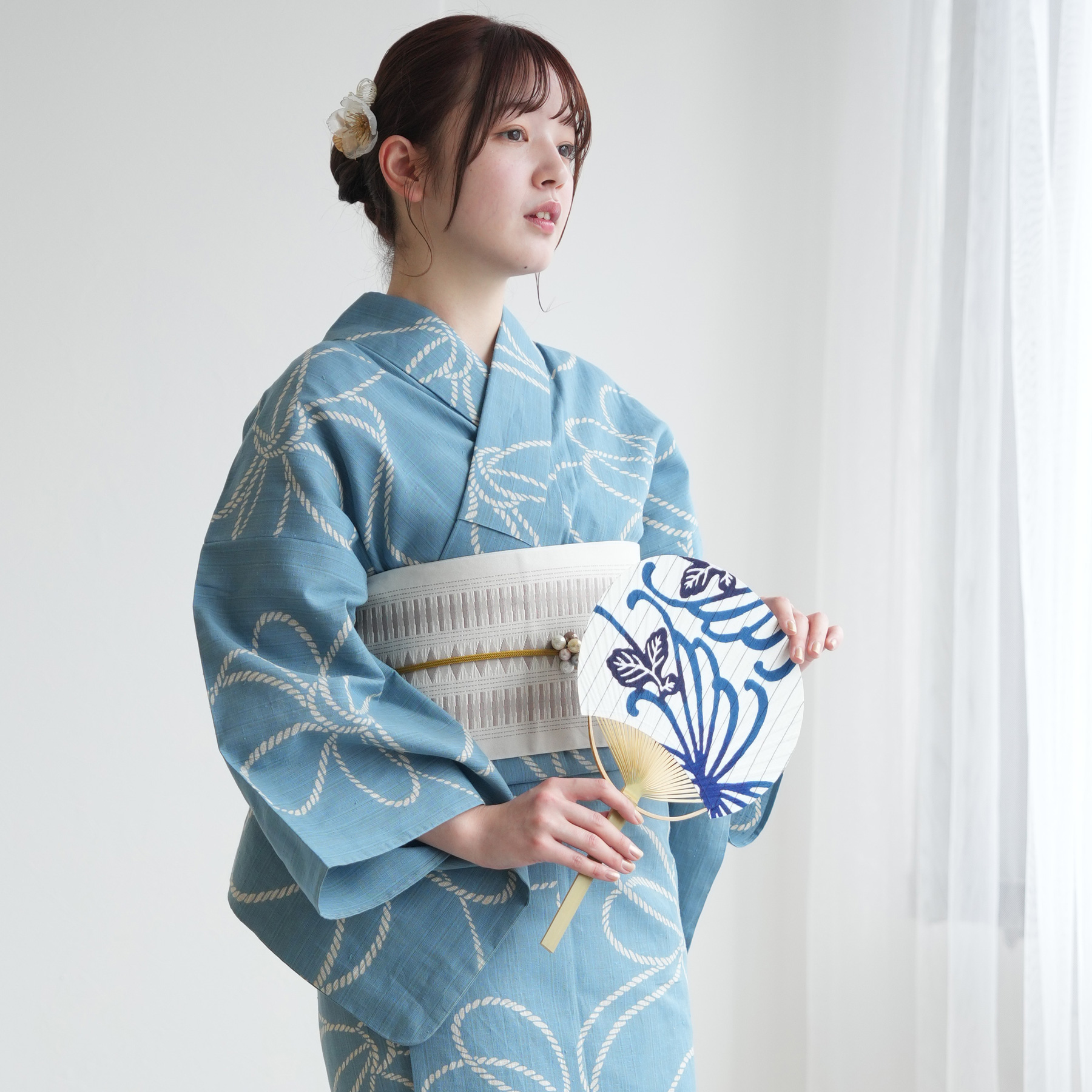 utatane 浴衣 レディース セット utatane×注染工房 浴衣3点セット 先