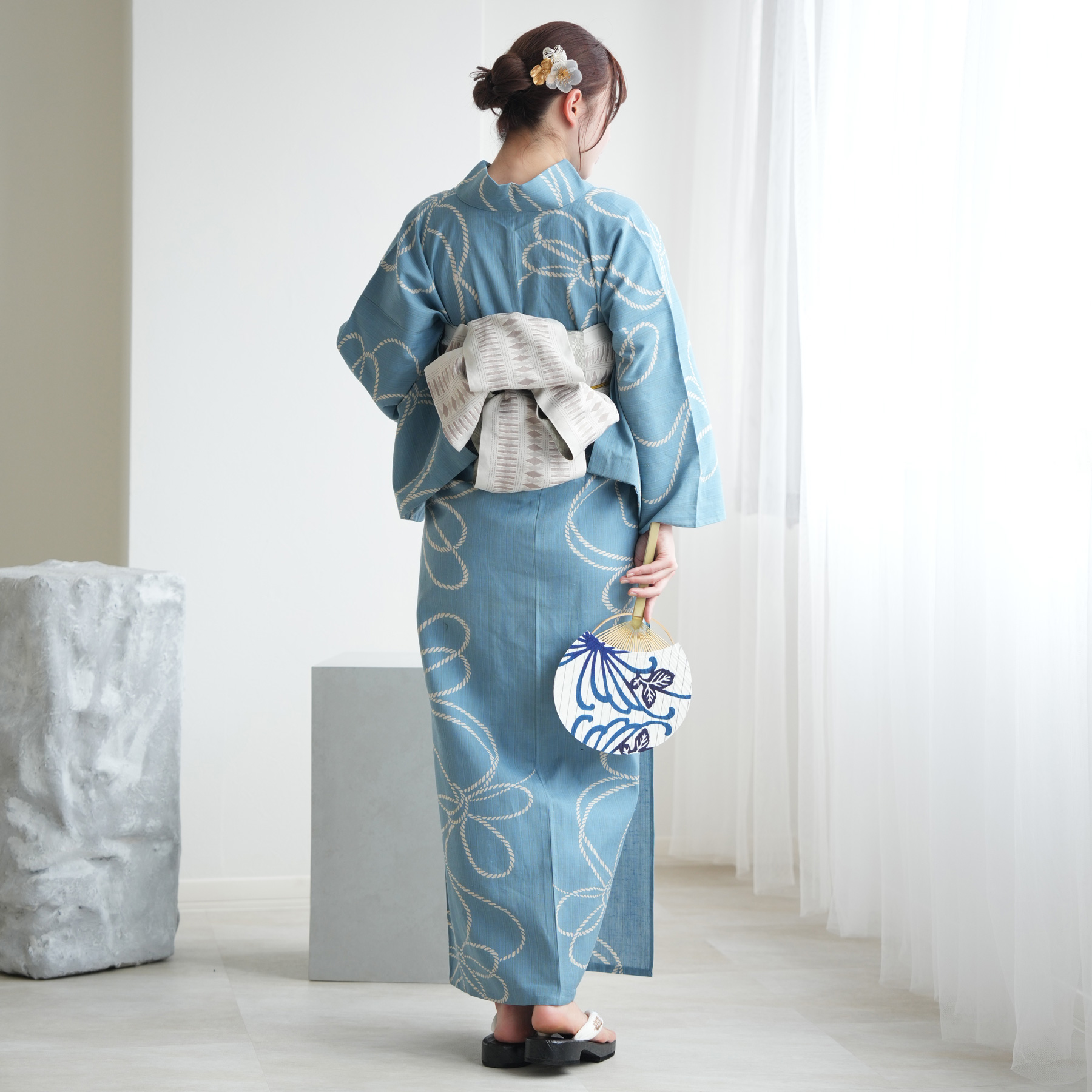 浴衣 レディース セット utatane×注染...の詳細画像4