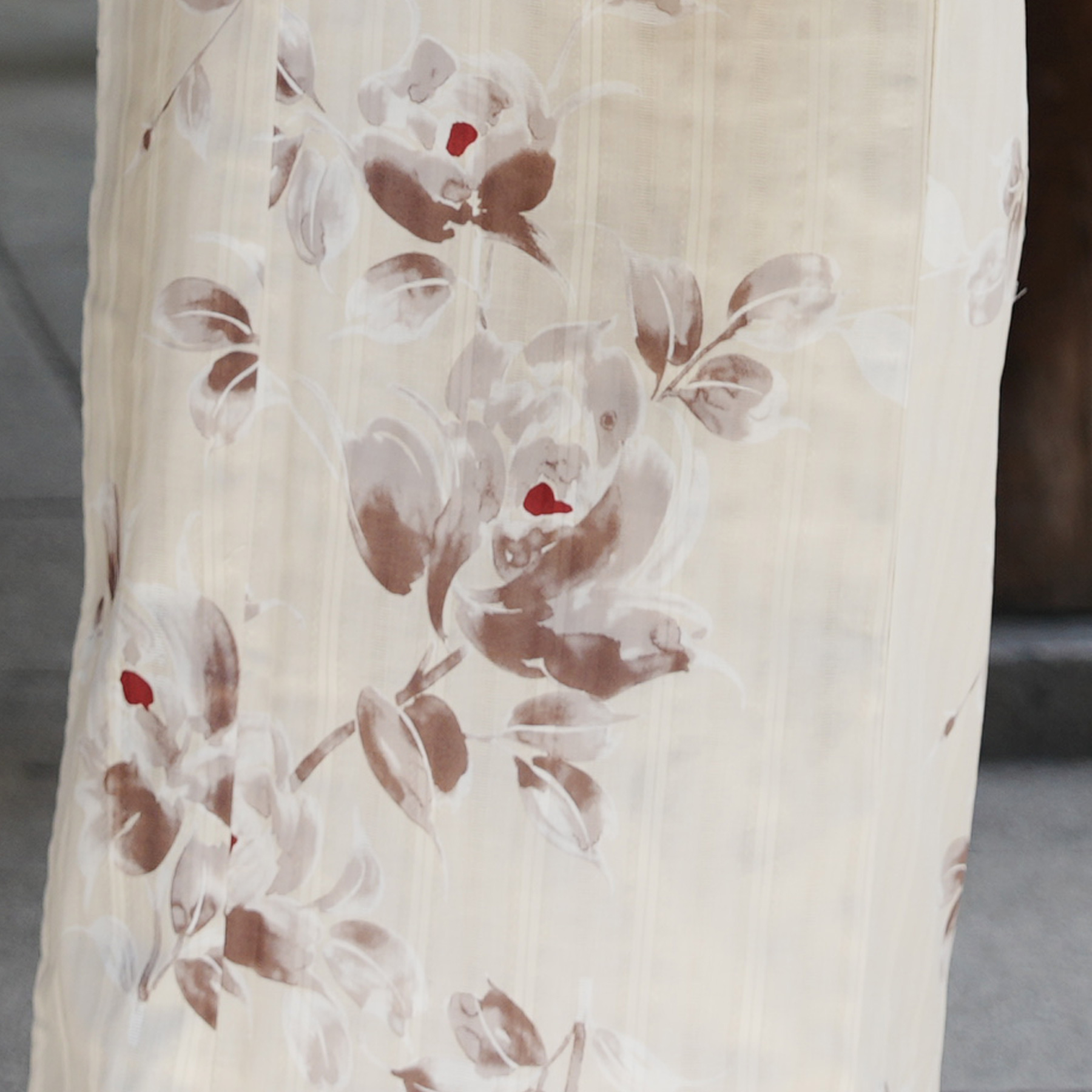 utatane×Acka.］山茶花 beige 浴衣3set ○ : 浴衣通販 utatane
