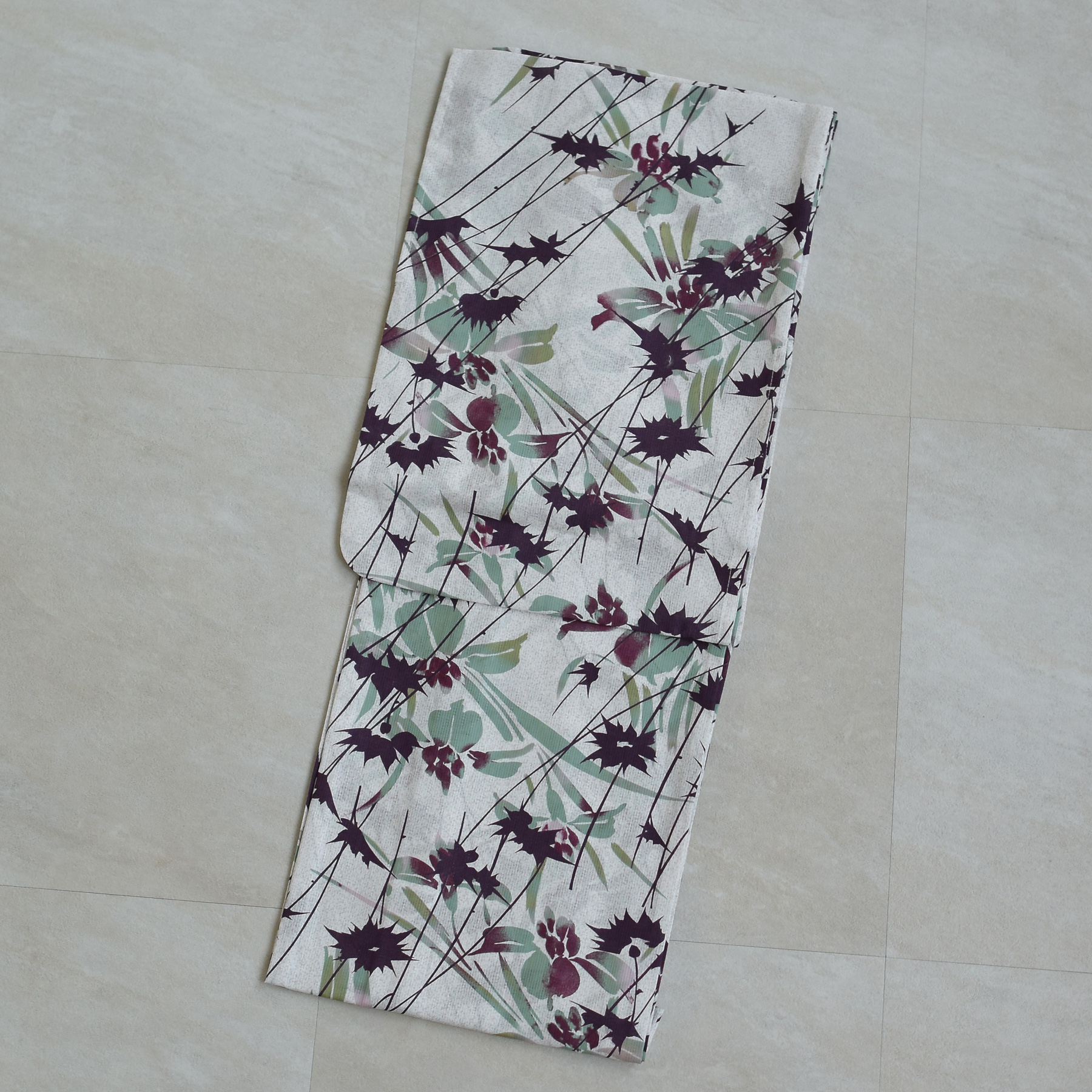 浴衣 レディース セット utatane 高級変わり織 浴衣3点セット 杢