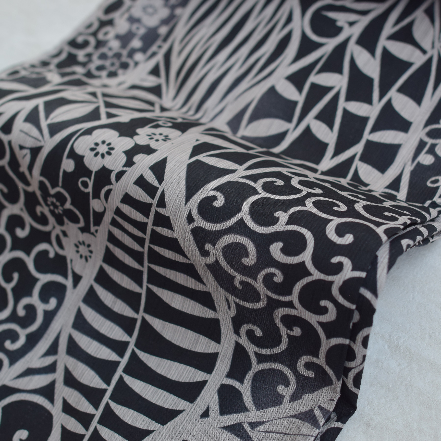 浴衣 レディース セット ニコアンティーク 高級変わり織 浴衣3点セット