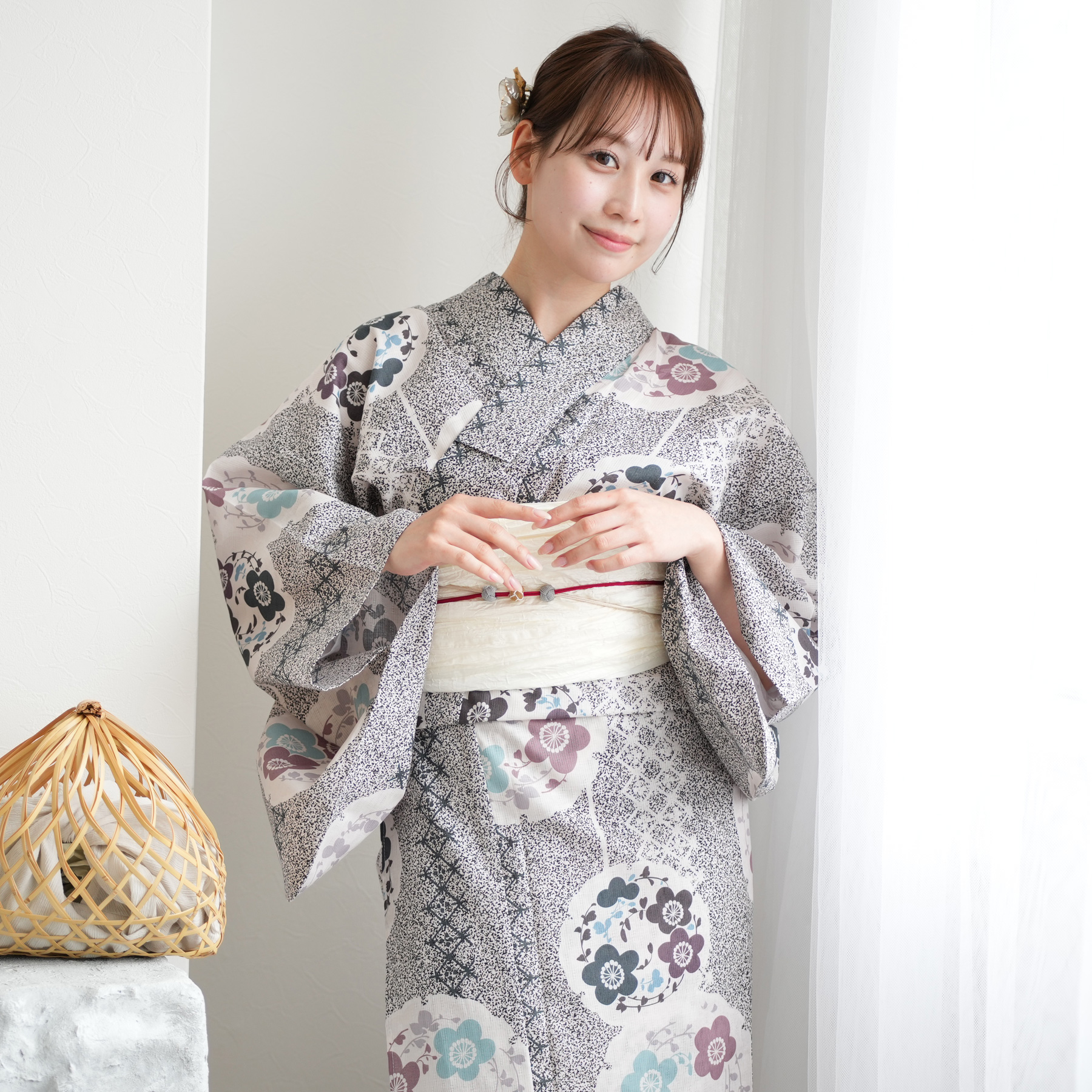 utatane 浴衣 レディース セット フリーサイズ 浴衣3点セット