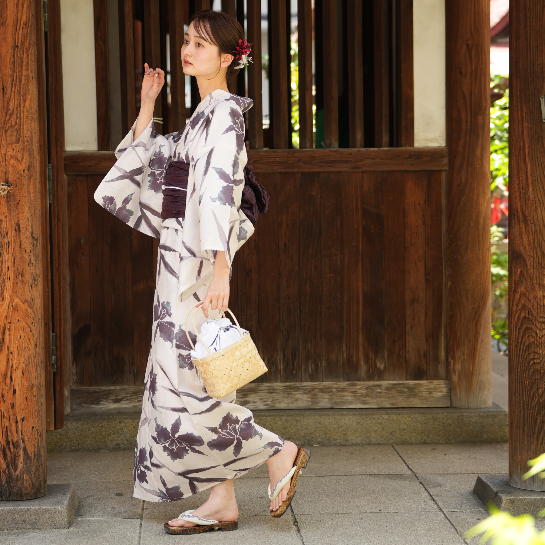 浴衣 レディース セット utatane 高級...の詳細画像3