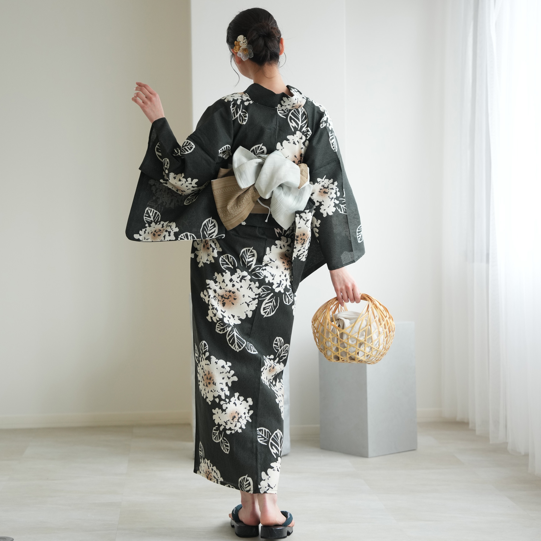 楽天市場】【utatane 高級変わり織 浴衣3点セット レトロ