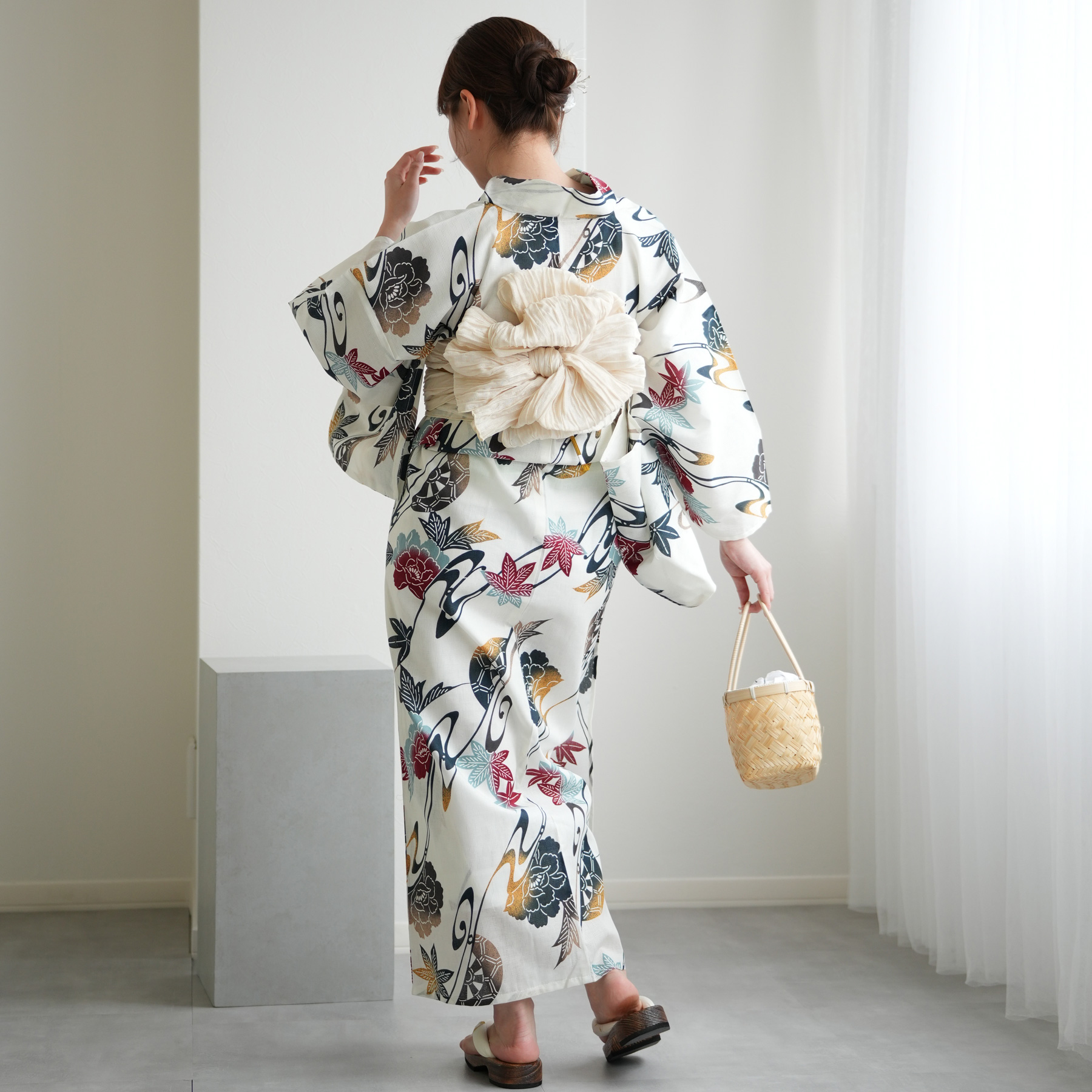 utatane 浴衣・帯セット utatane 浴衣2点セット 浴衣、帯（浴衣 レディース セット 浴衣