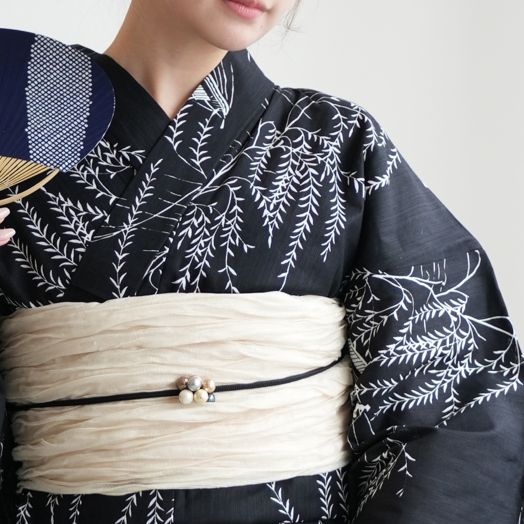 utatane 浴衣 レディース セット 高級変わり織 浴衣3点セット