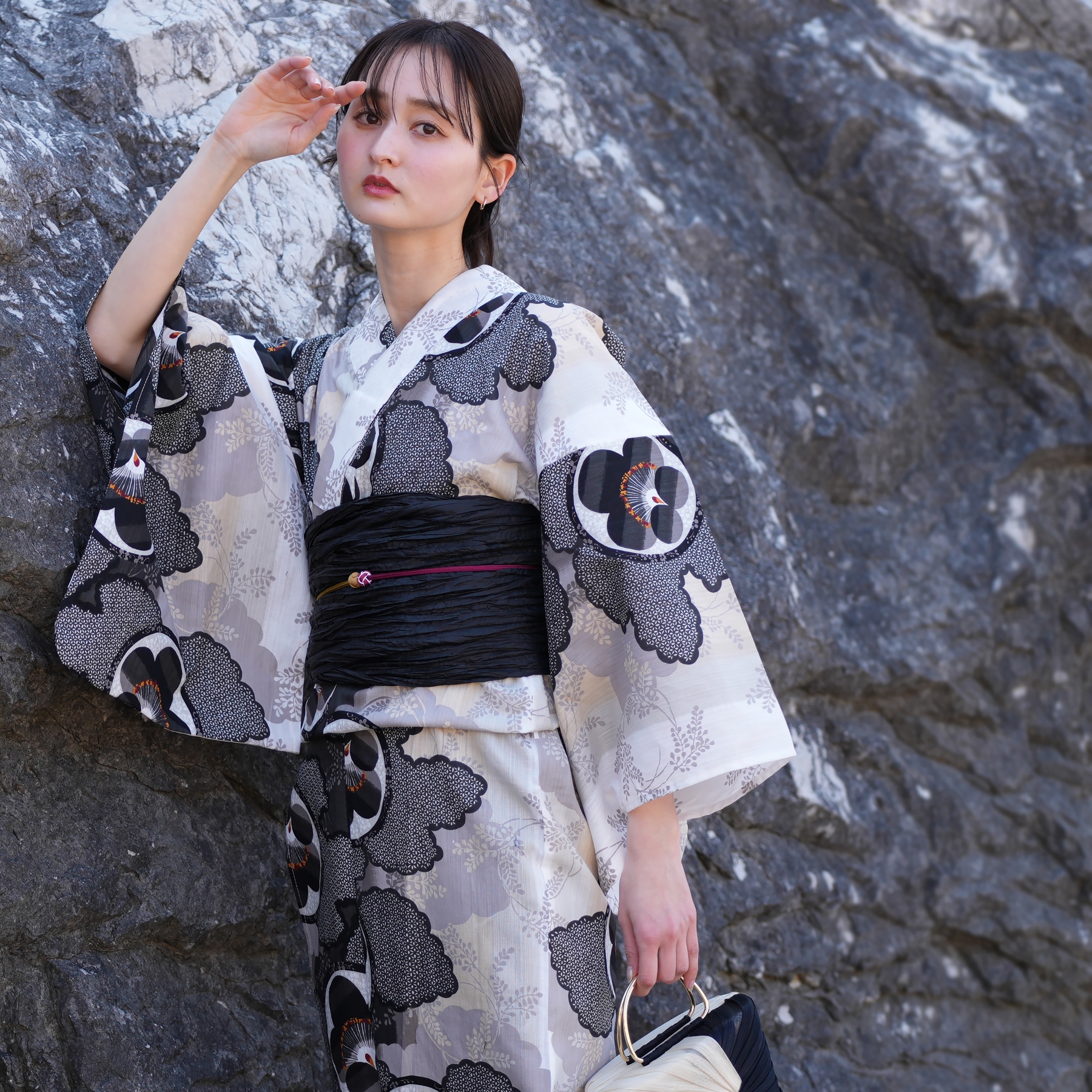 utatane 浴衣 レディース セット 高級変わり織 浴衣3点セット