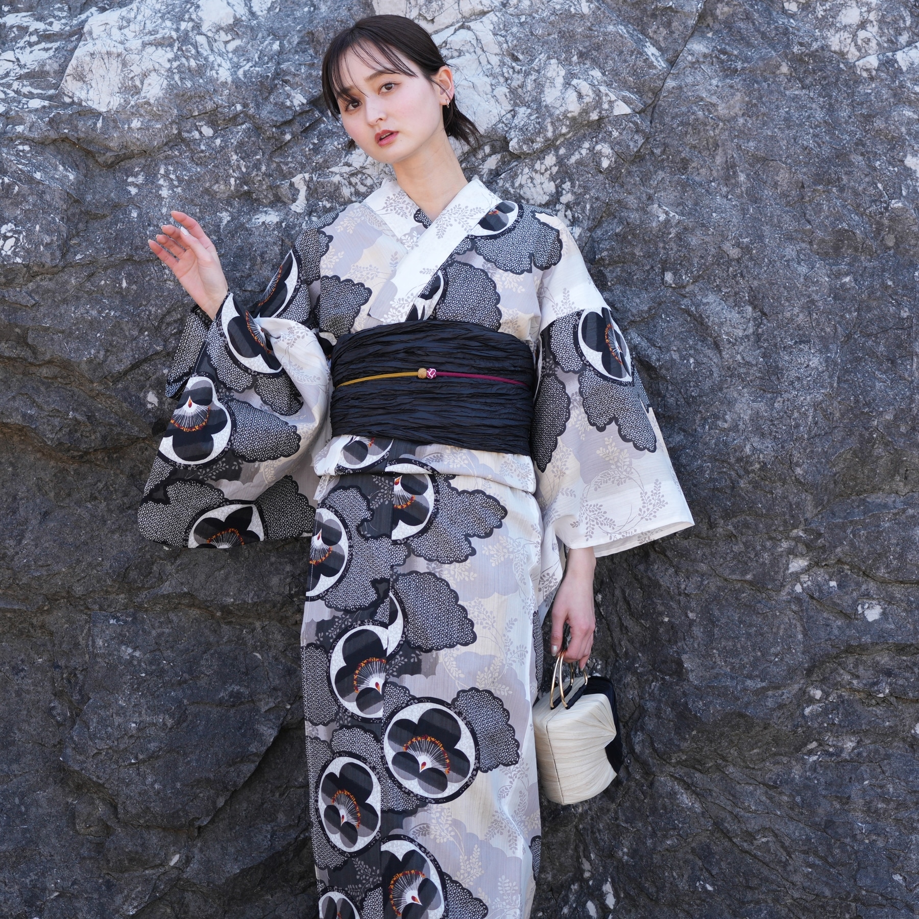 utatane 浴衣 レディース セット 高級変わり織 浴衣3点セット