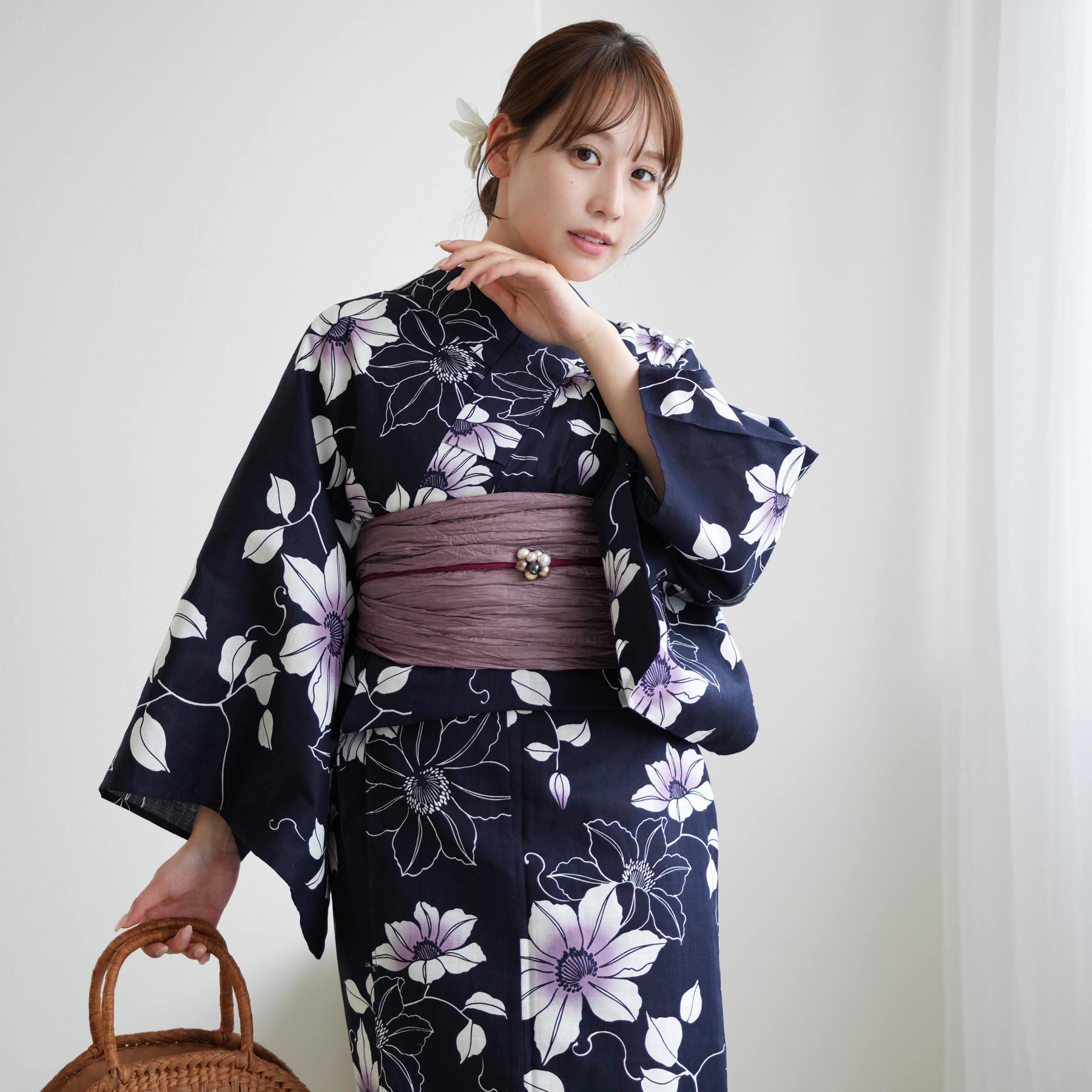◆高級変わり織◆涼し鉄線弦浴衣◆人気古典江戸ゆかた◆新品未使用　呉服店購入ゆかた ◇高級変わり織◇涼し鉄線弦浴衣◇人気古典江戸ゆかた◇新品未