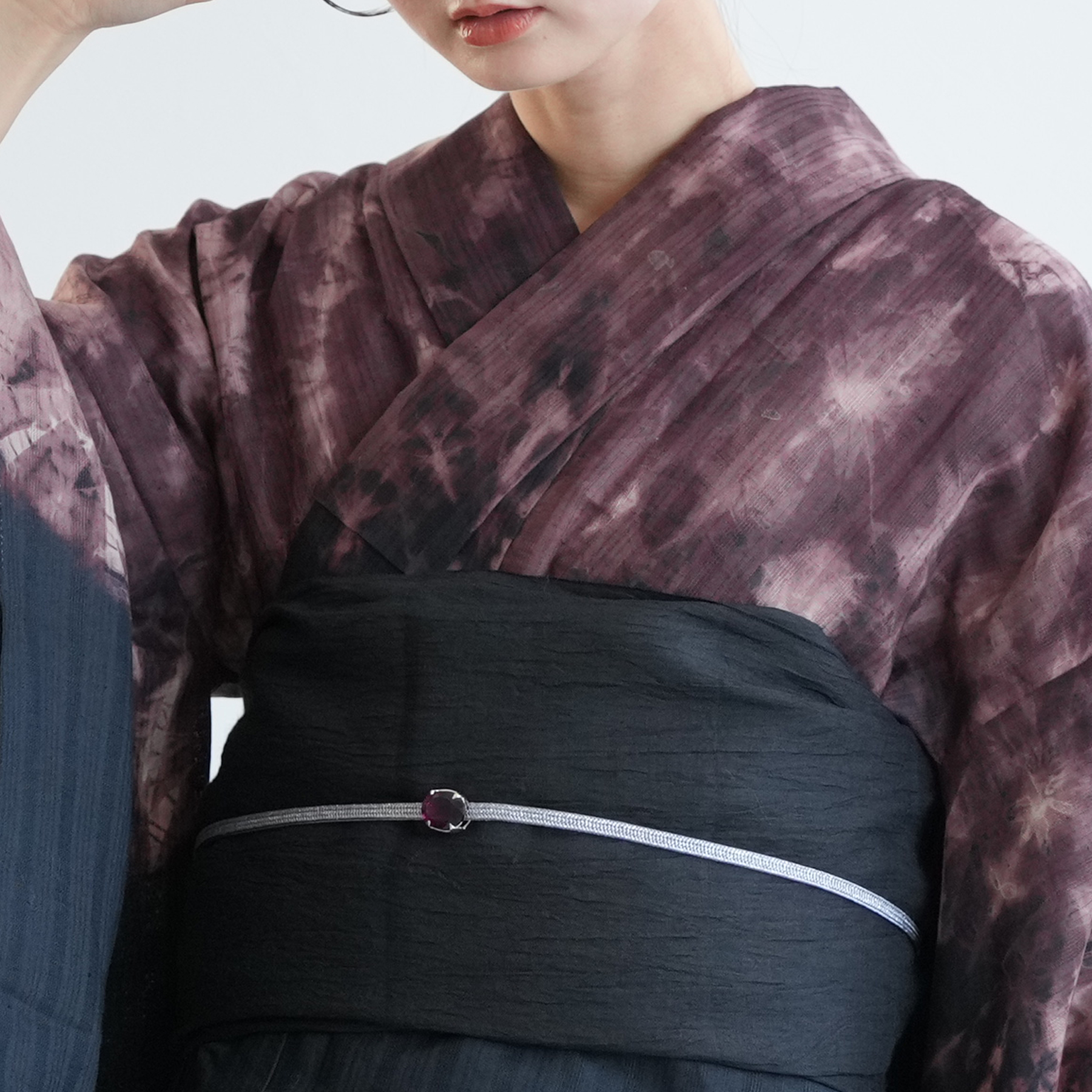 浴衣 レディース セット 誉田屋源兵衛 翼絞り絵羽 浴衣3点セット綿麻