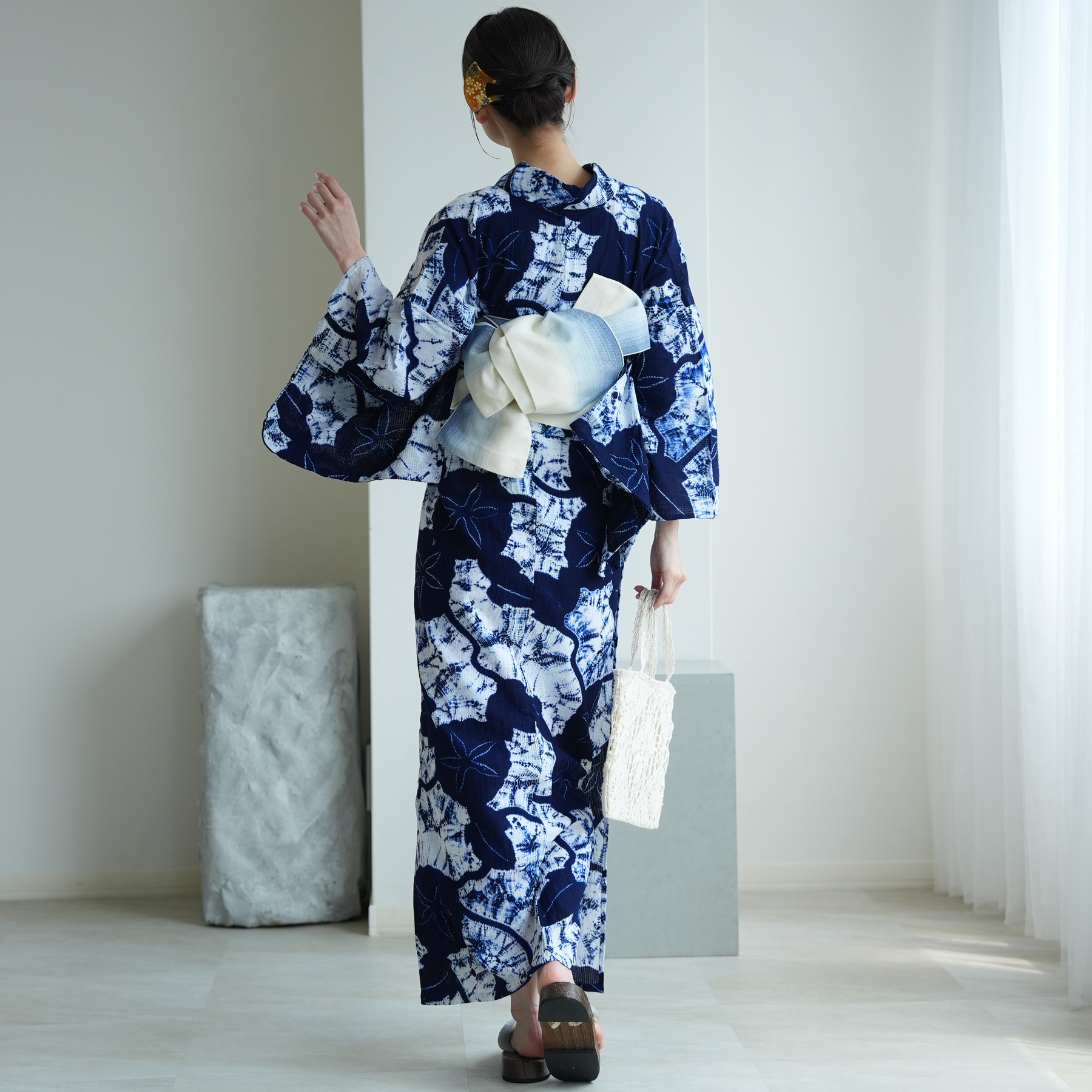 浴衣 レディース セット 特選 京鹿の子絞り・...の詳細画像3