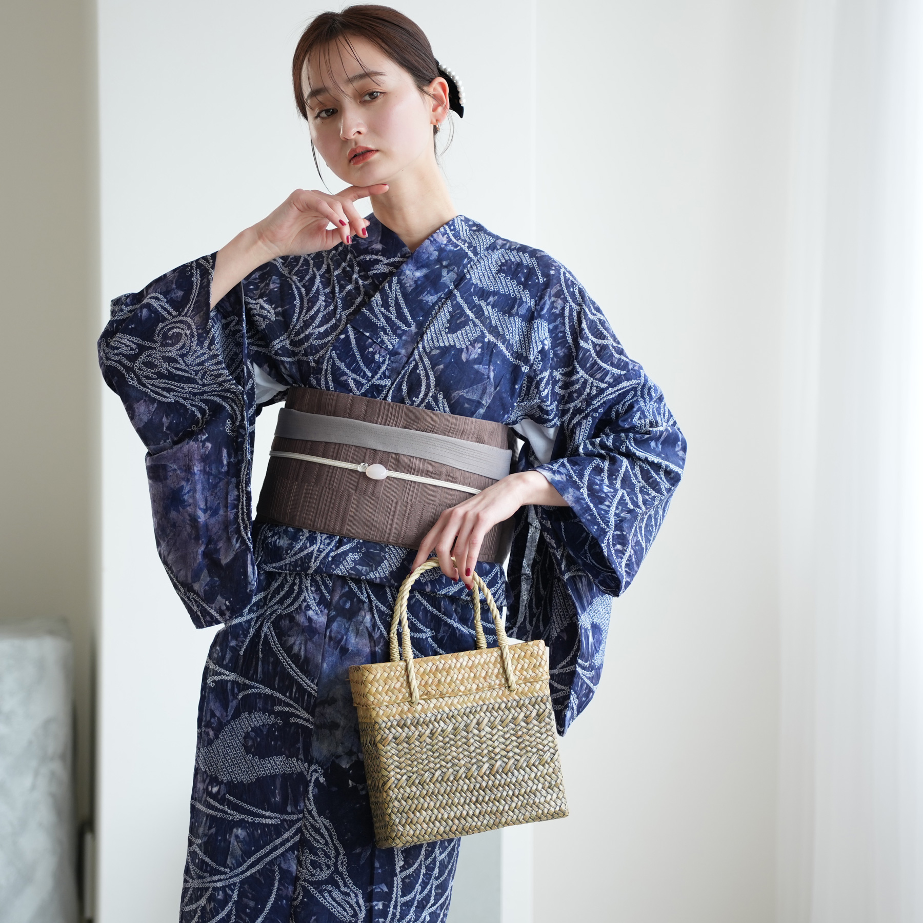有松絞り★浴衣★大人女子★絞り浴衣★帯セット 浴衣 有松絞り浴衣2点セット レディース : ZOZOTOWN Yahoo!店 - 通販